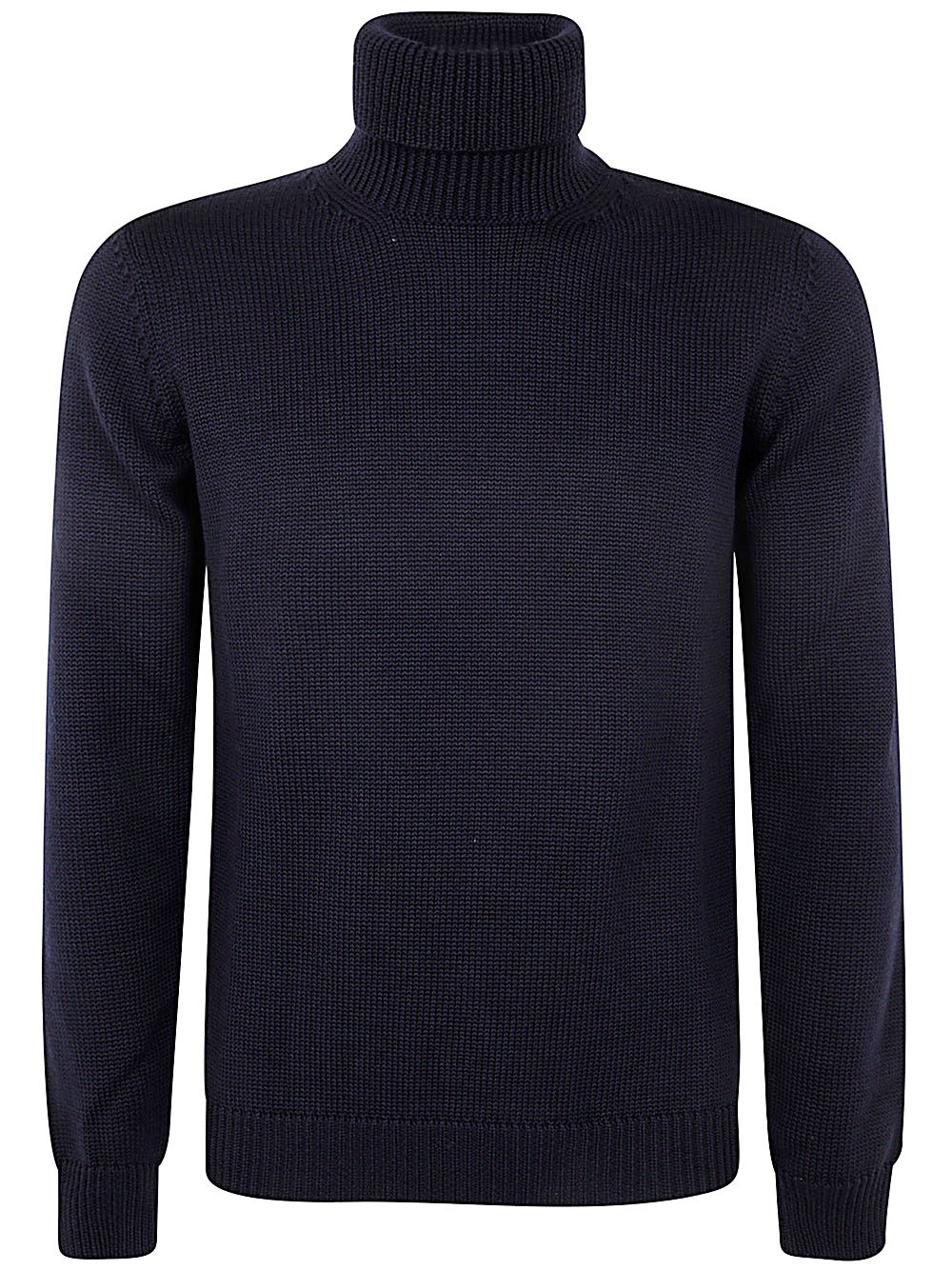 Nuur Long Sleeves Turtle Neck Sweater In Blue