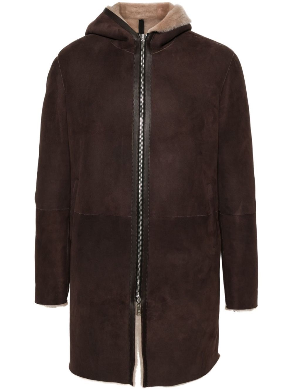 Tagliatore Coat In Brown