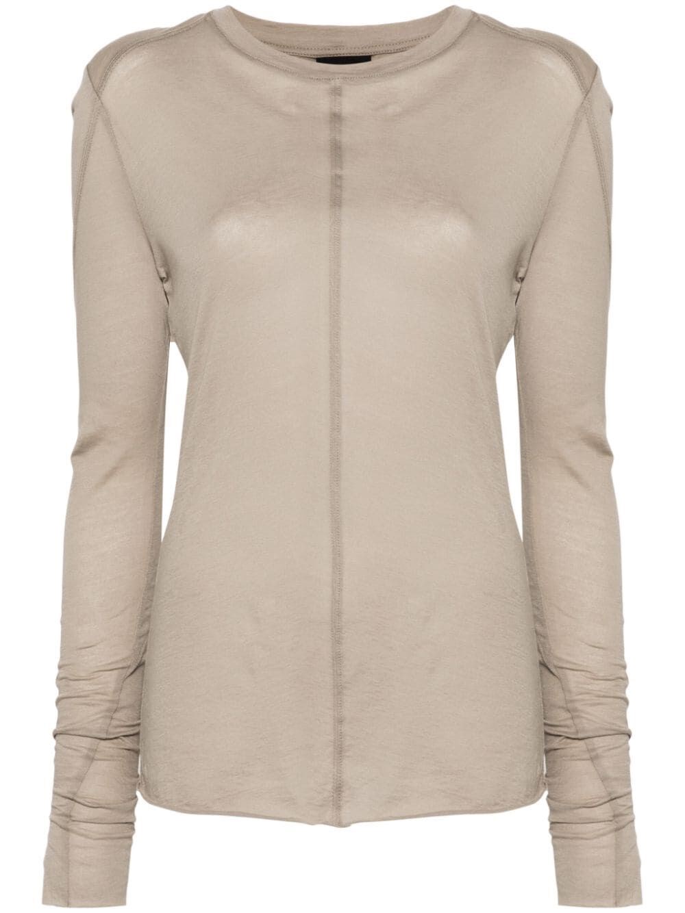 Thom Krom Women Sweat Shirt Full Zip In Gray