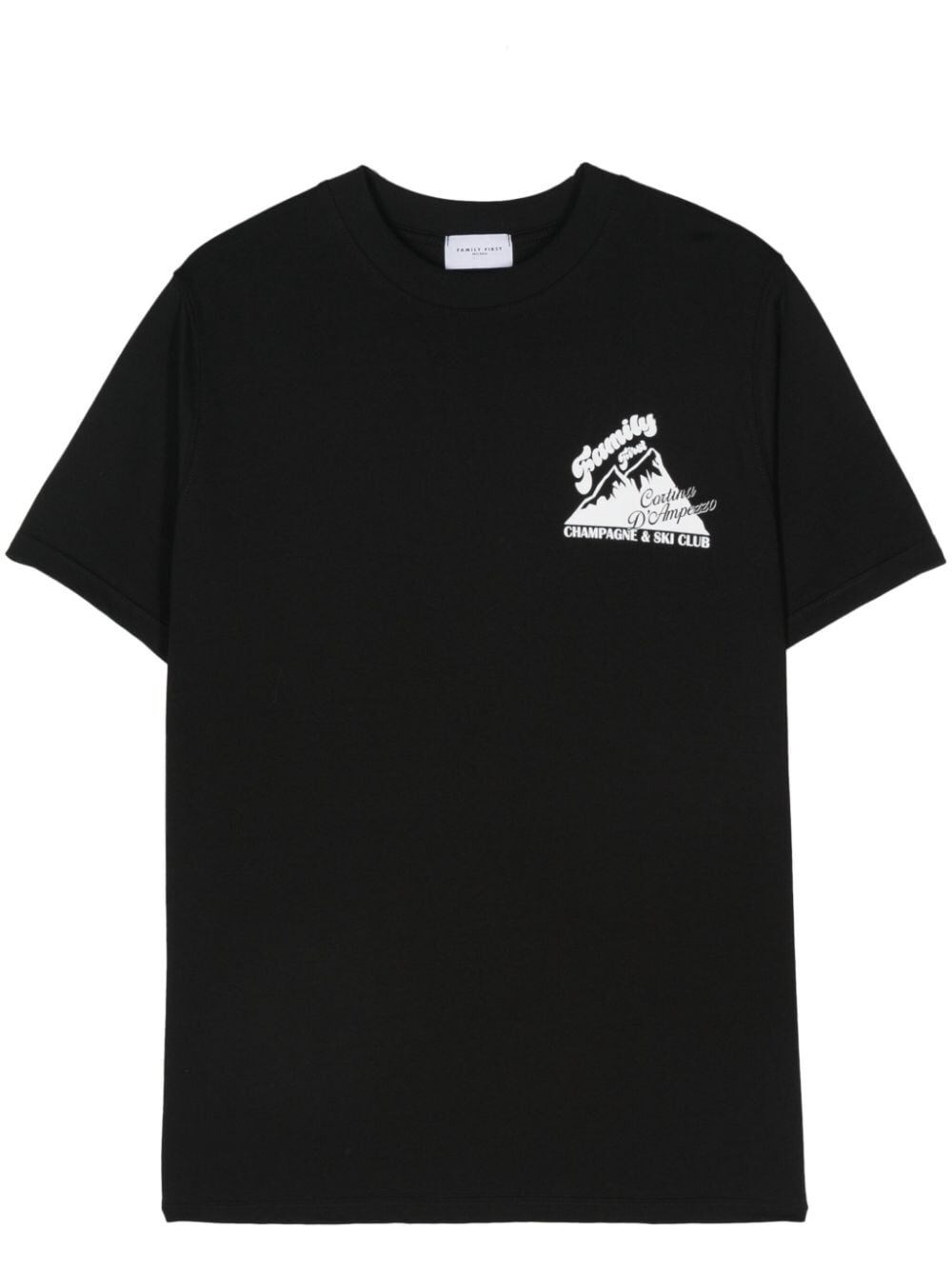 Family First Cortina T-shirt In Black  