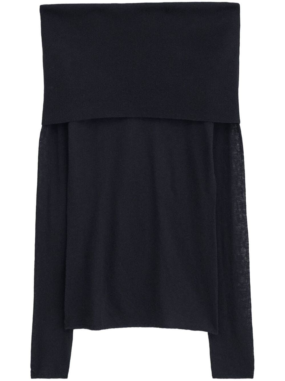 Filippa K Light Off Shoulder Top In Black