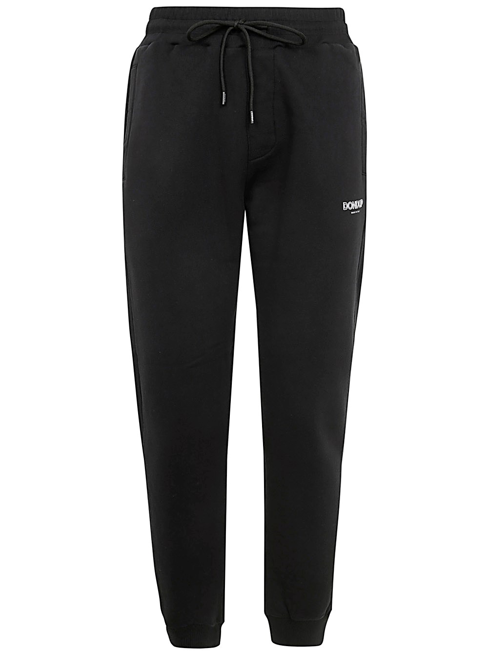 Dondup Trousers Basic Fleece In Black