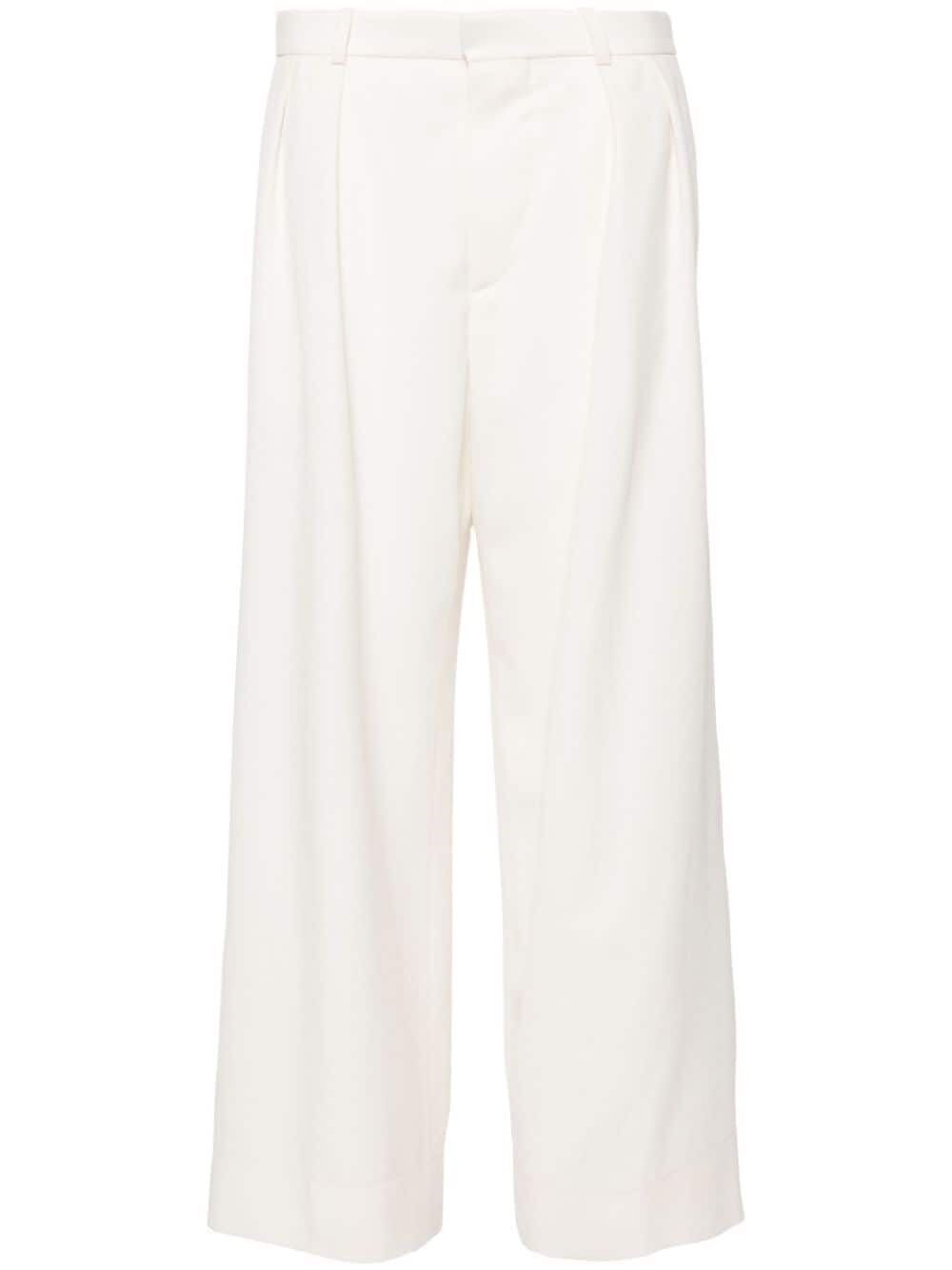 Wardrobe.nyc Tief Sitzende Hose In White