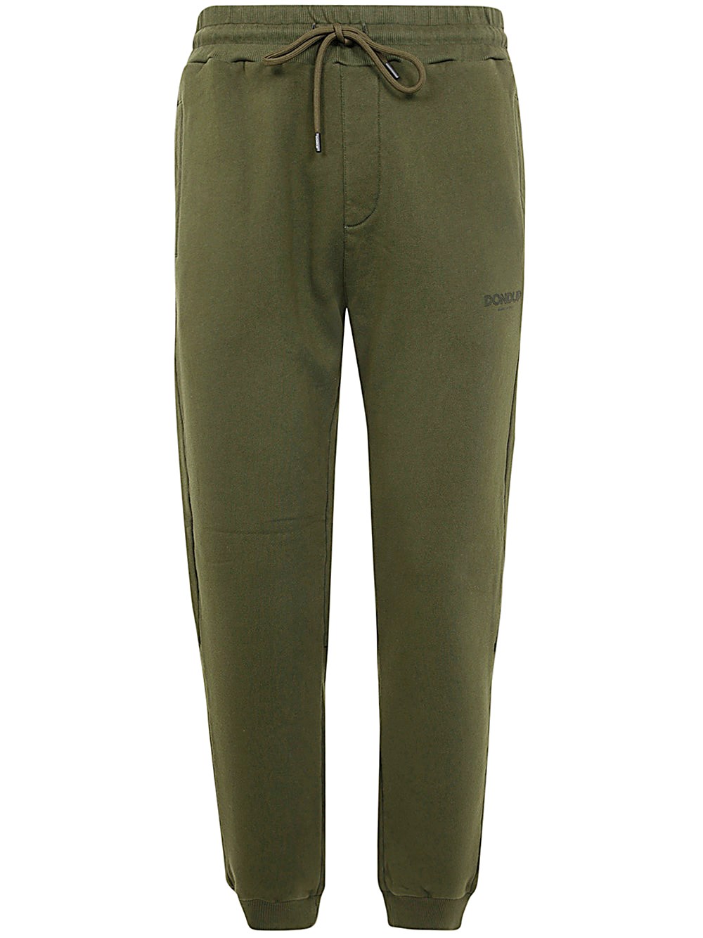 Dondup Trousers Basic Fleece In Green