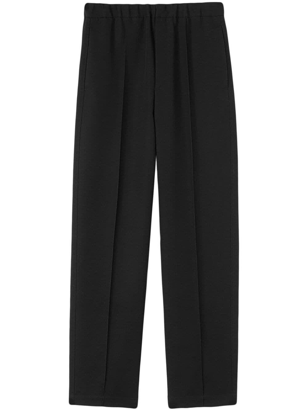 Jil Sander Straight-leg Trousers In Black