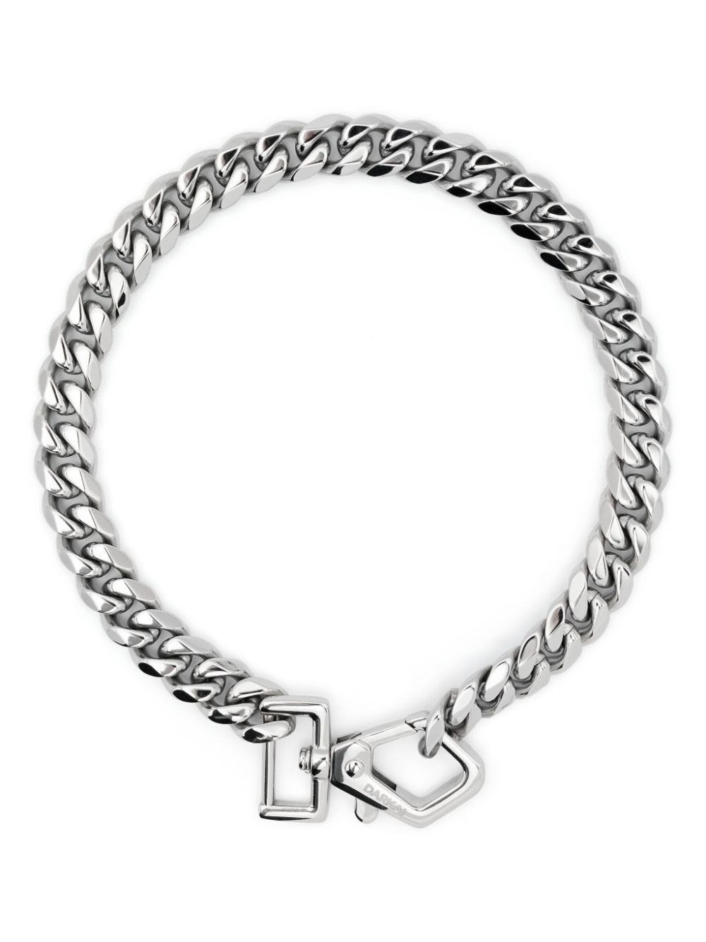 Darkai Cutting Edge Choker In Metallic