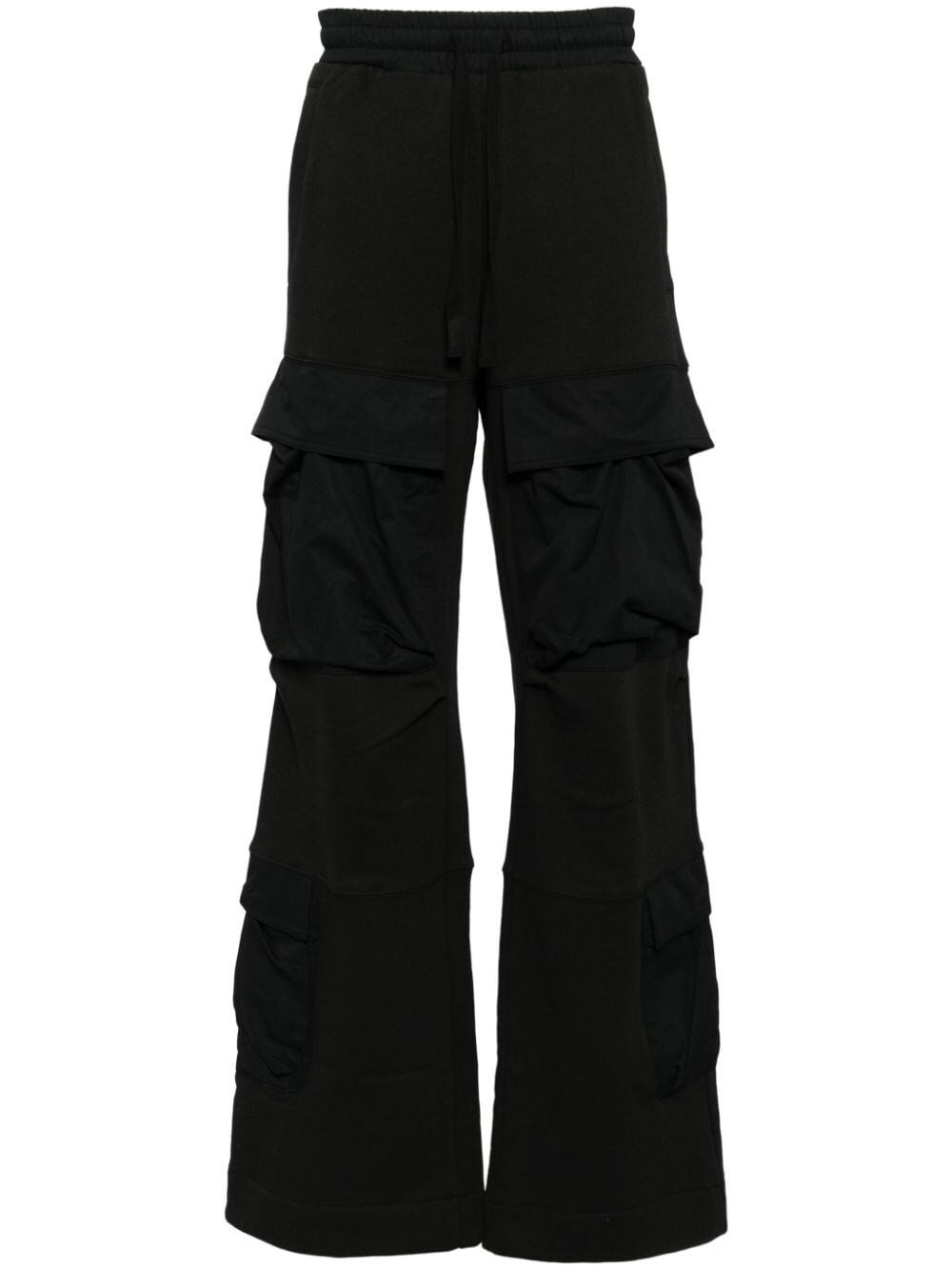 Entire Studios Black Utility Cargo Pants In Black