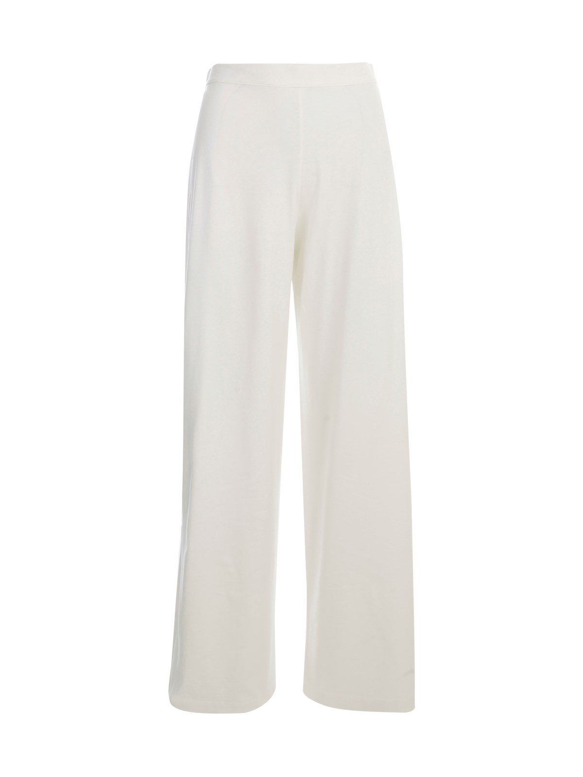 Stefano Mortari White Wide Leg Pants