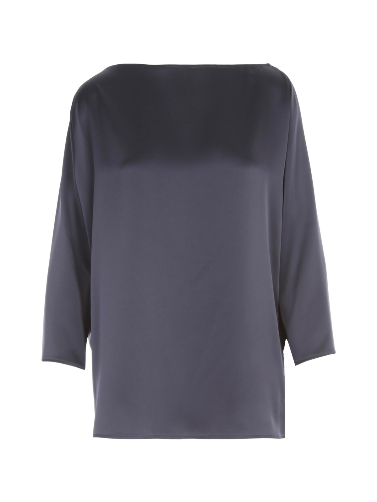 Gianluca Capannolo Nathalie Satin Shirt In Blue