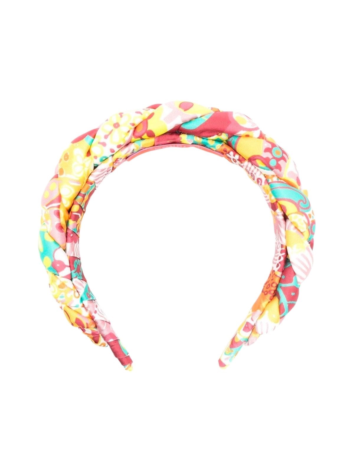 La Doublej La Double J Rapunzel Twill Headband In Yellow