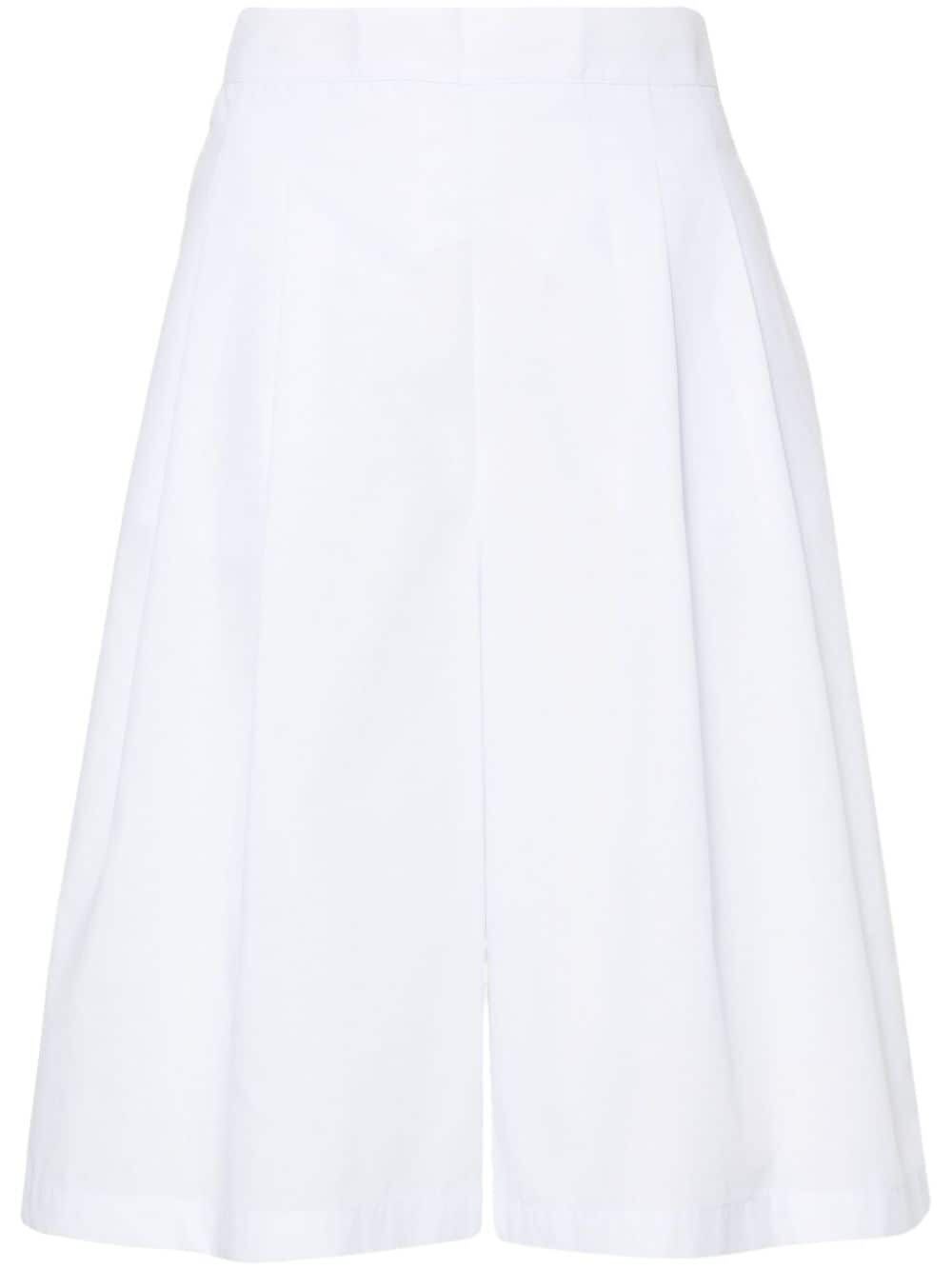 Pierantonio Gaspari Hoch Sitzende Shorts In White