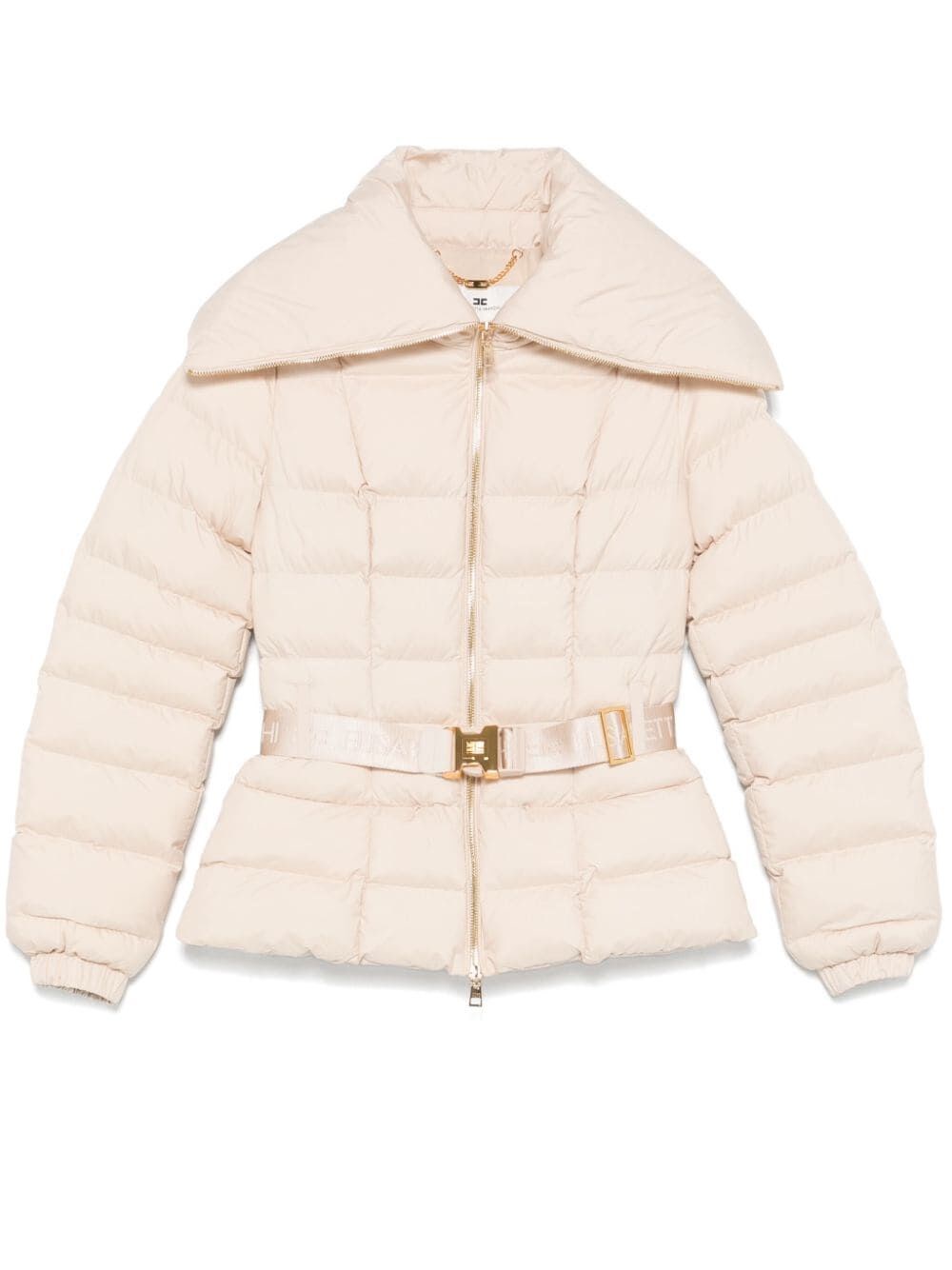 Elisabetta Franchi Padded Jacket In White