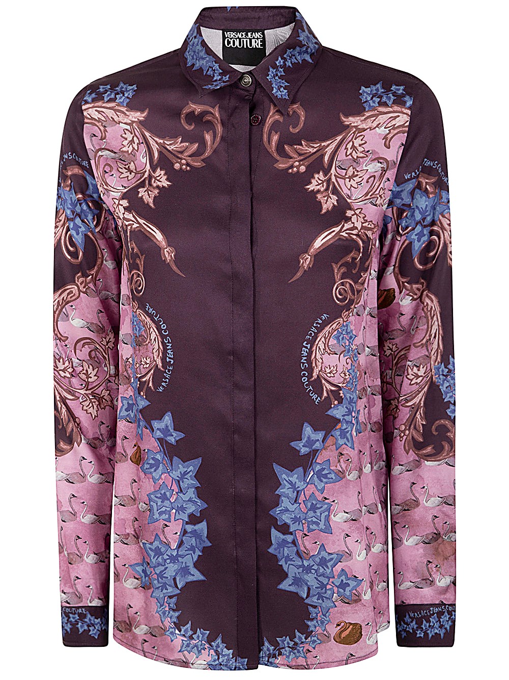 Versace Jeans Couture Placed Shirt In Pink
