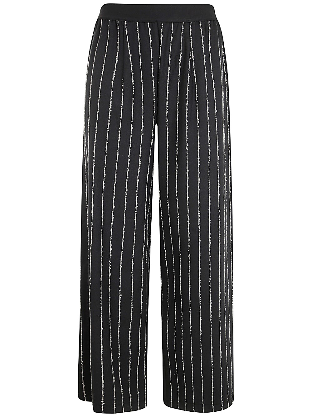 Maria Calderara Wide And Long Pants In Black