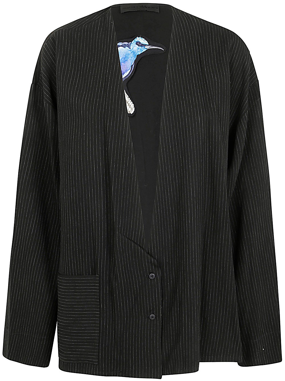 Maria Calderara Over Jacket In Black
