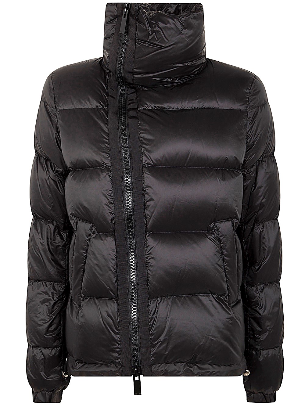 Sacai Black Padded Down Jacket In Black
