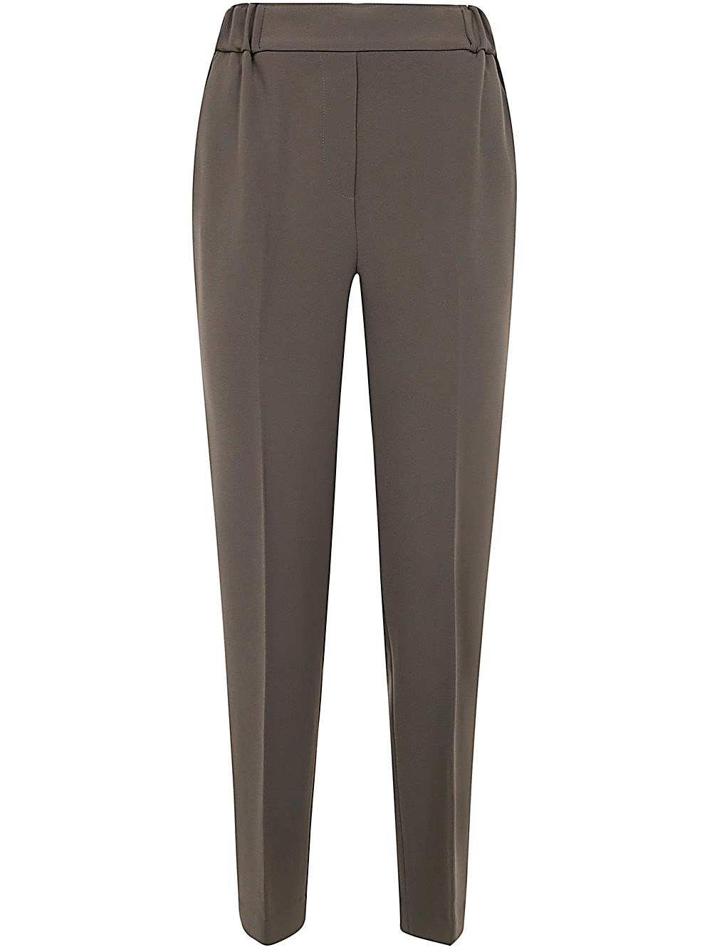 Antonelli Sidro Elastic Waist Trousers In Gray