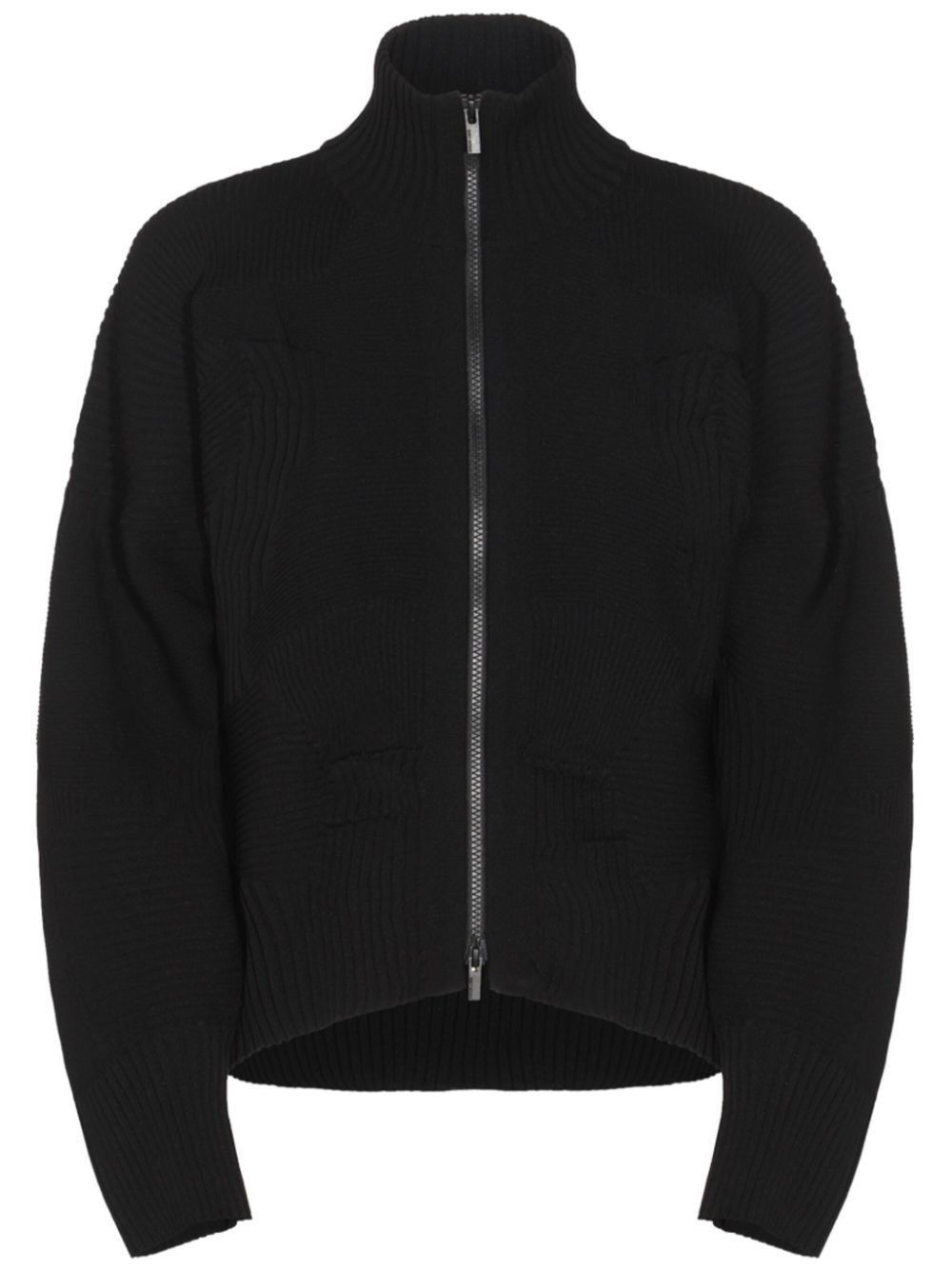 Issey Miyake Black Kone Kone Jacket In Black  