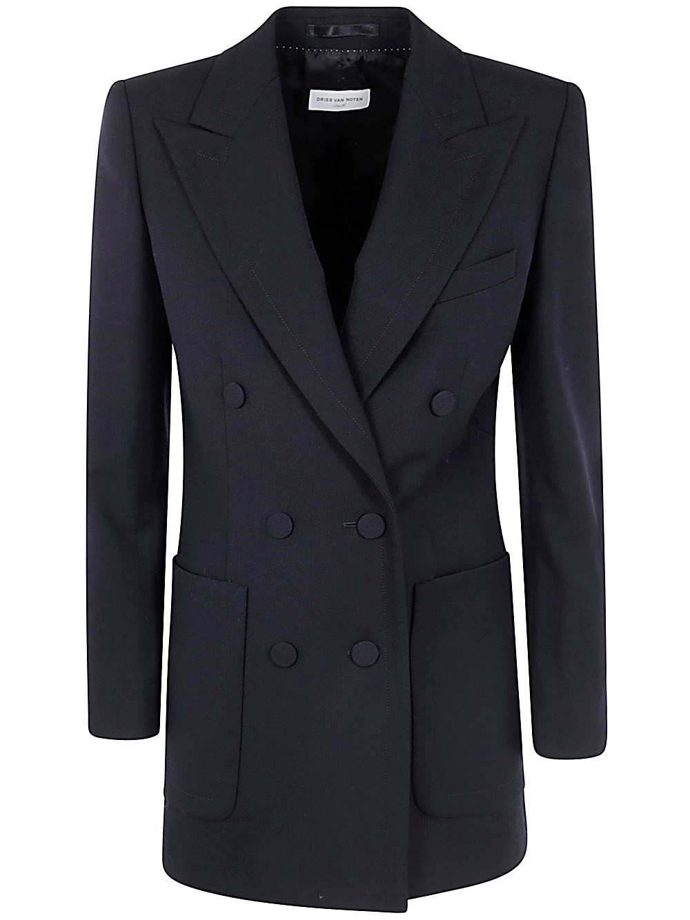 Dries Van Noten 00540 Bymees 9251 W. W.jacket In Black