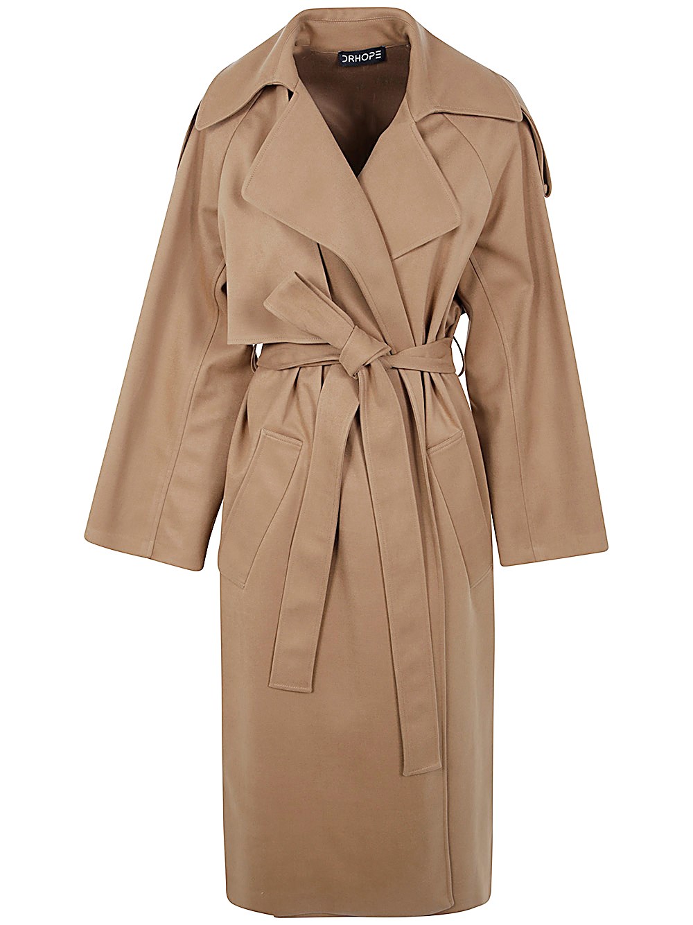 Drhope Trench Coat In Beige