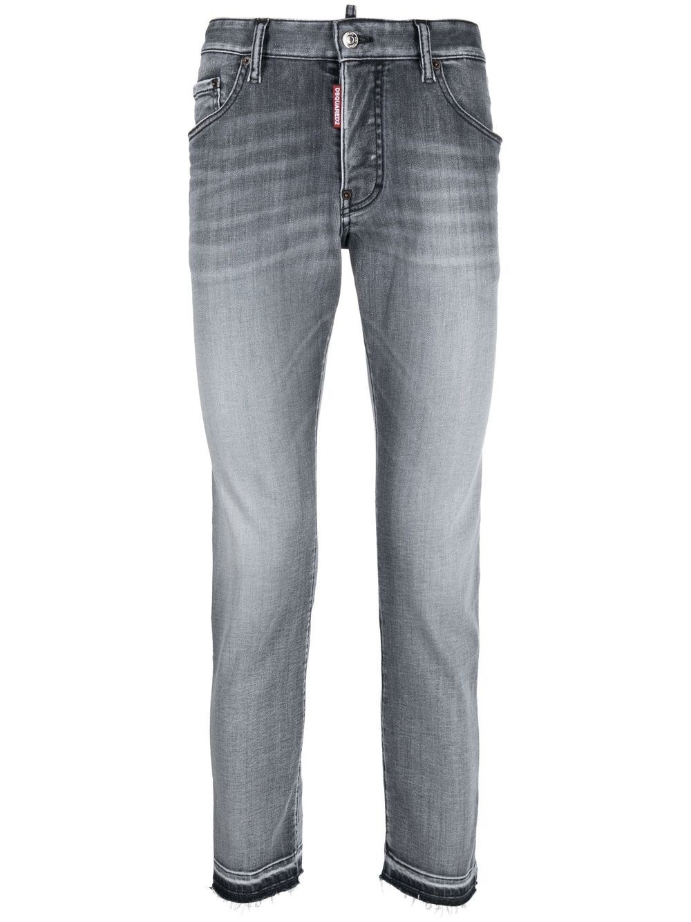 Dsquared2 Skater Grey Jeans In Black  