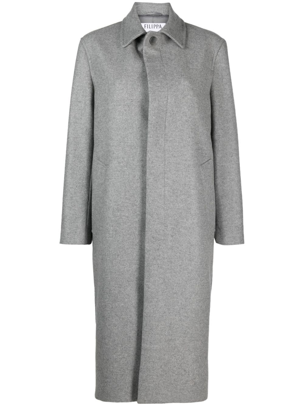 Filippa K Wool Car Coat Clothing In Gray