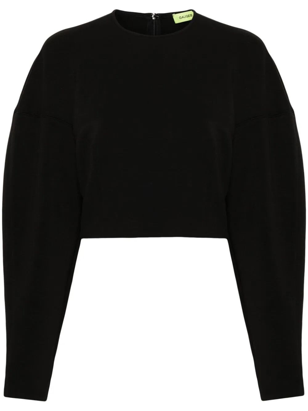 Gauge81 Mosi Zip-up Sweatshirt In Black