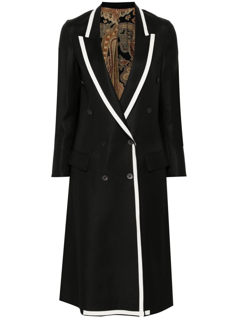 Ibrigu Contrast Back And Details Vintage Foulard Raincoat Clothing In Multi