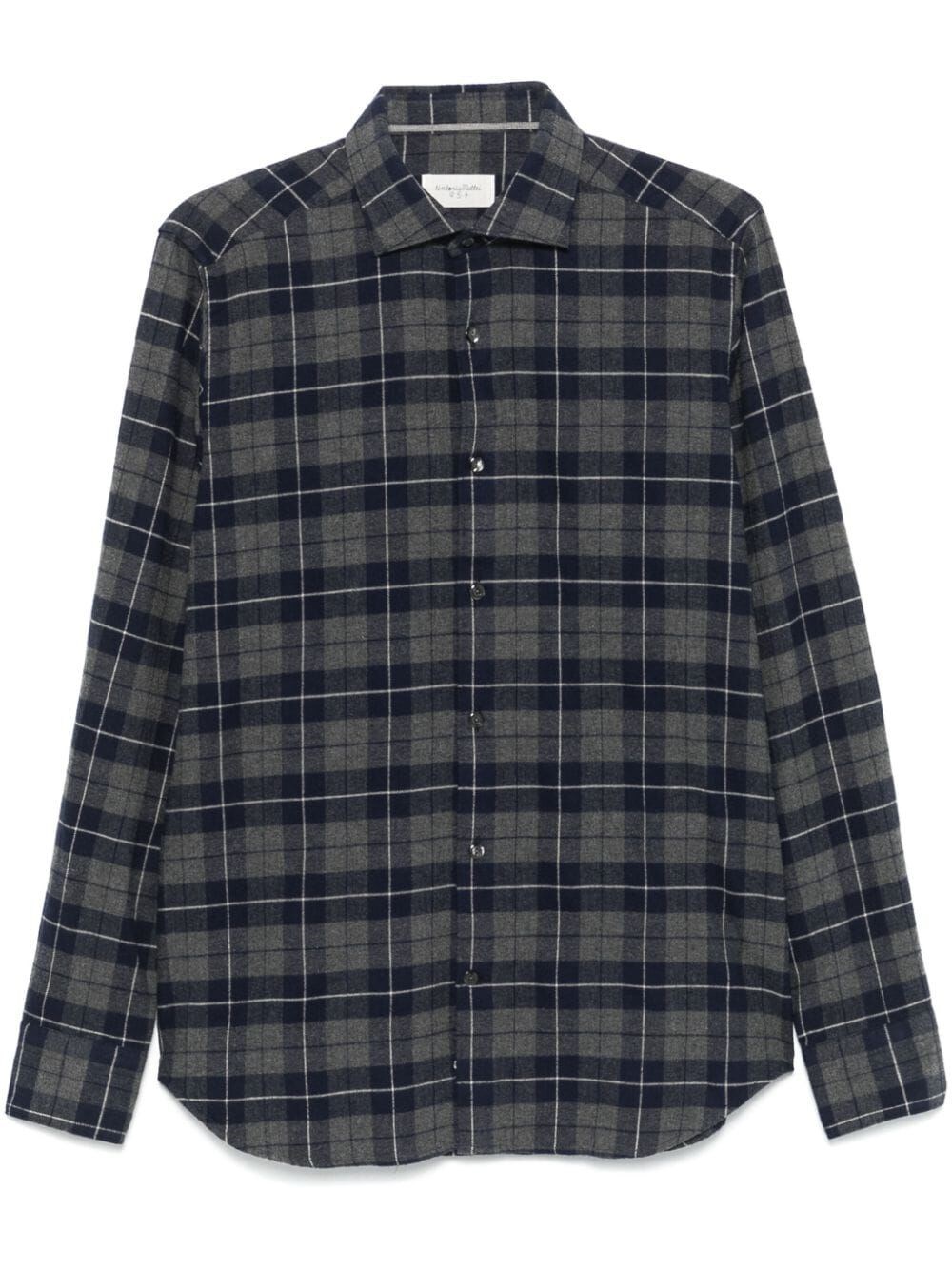 Tintoria Mattei Checked Shirt In Blue
