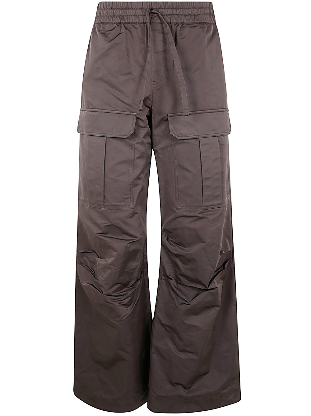 P.a.r.o.s.h Taffetas Cargo Pants In Gray
