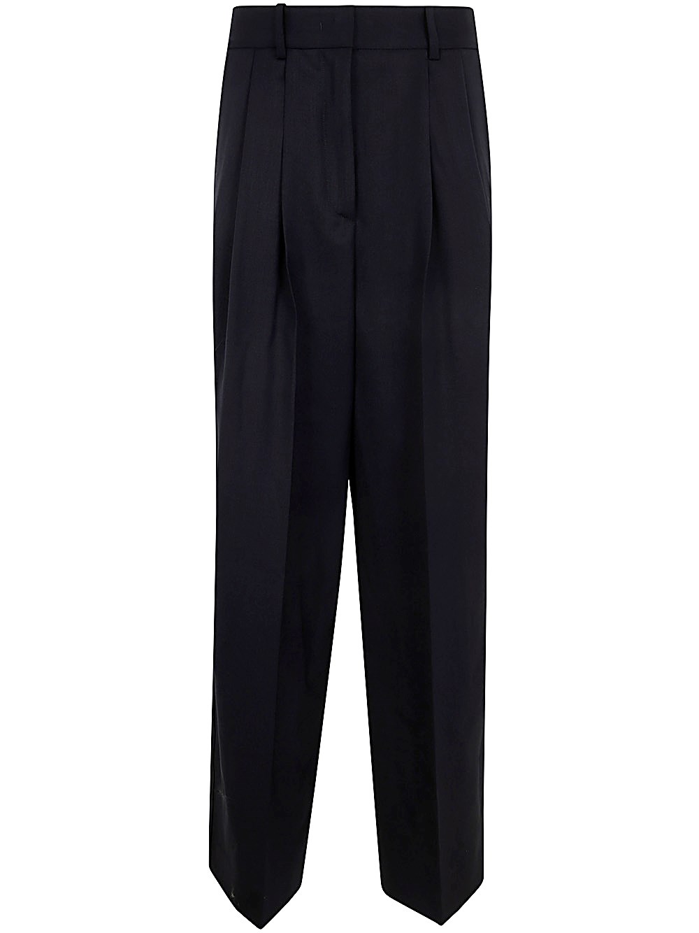 P.a.r.o.s.h P. A.r. O.s. H. Wide Leg Trousers With Pences In Blue