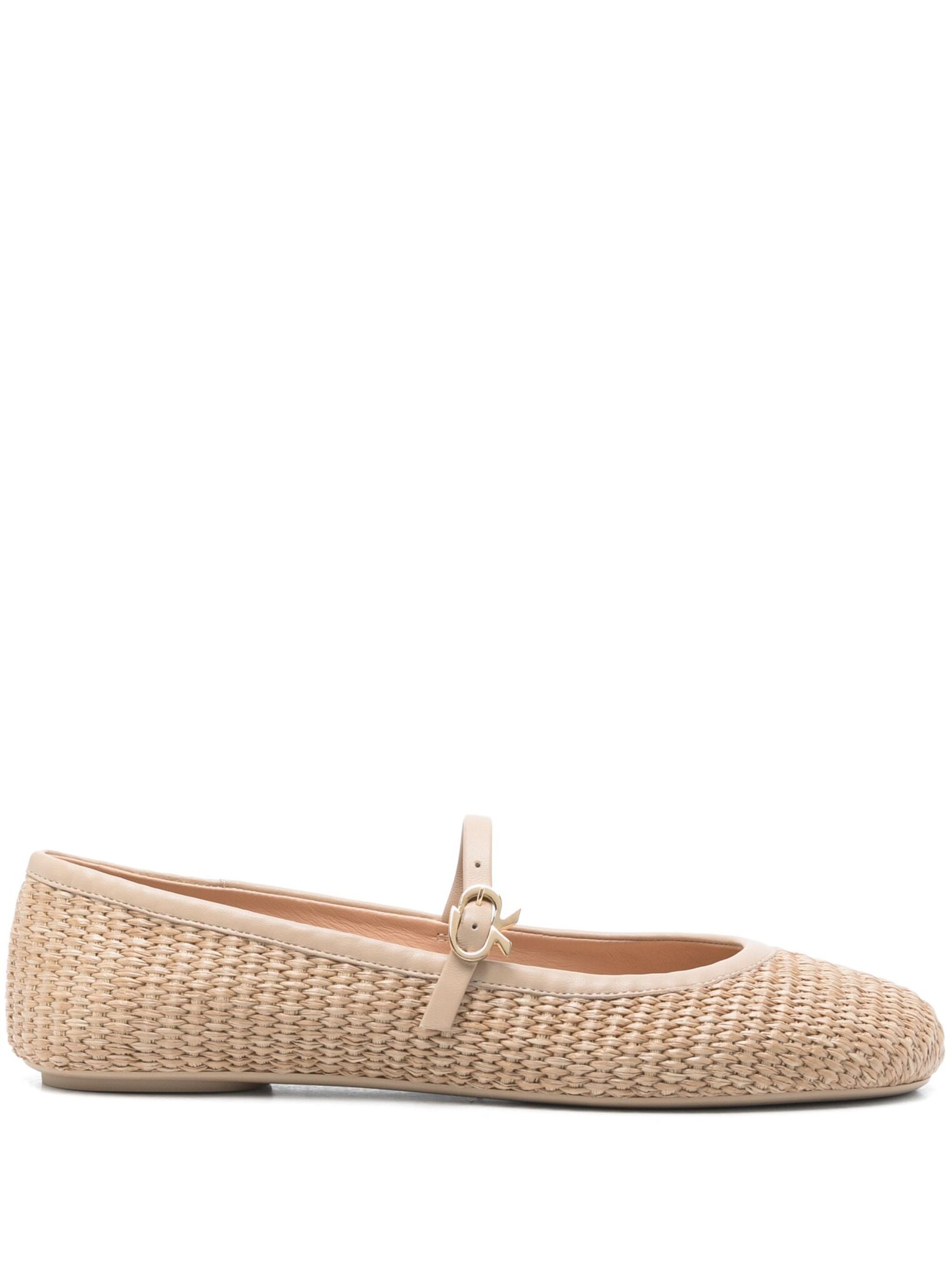 Gianvito Rossi Carla Marbella+nappa Ballerina