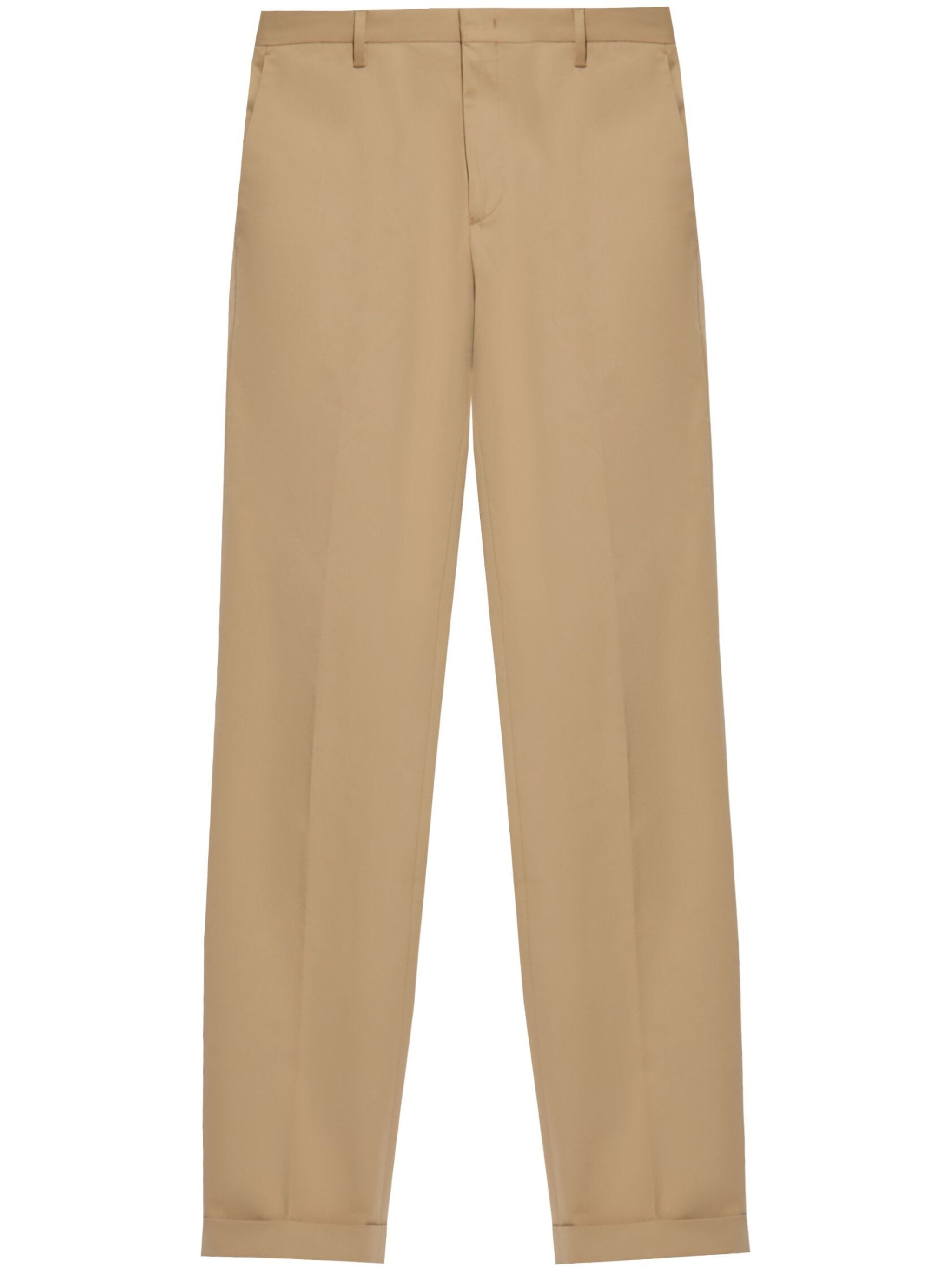 Paul Smith Tailored Men's Trousers Cuffed Hem In Brown
