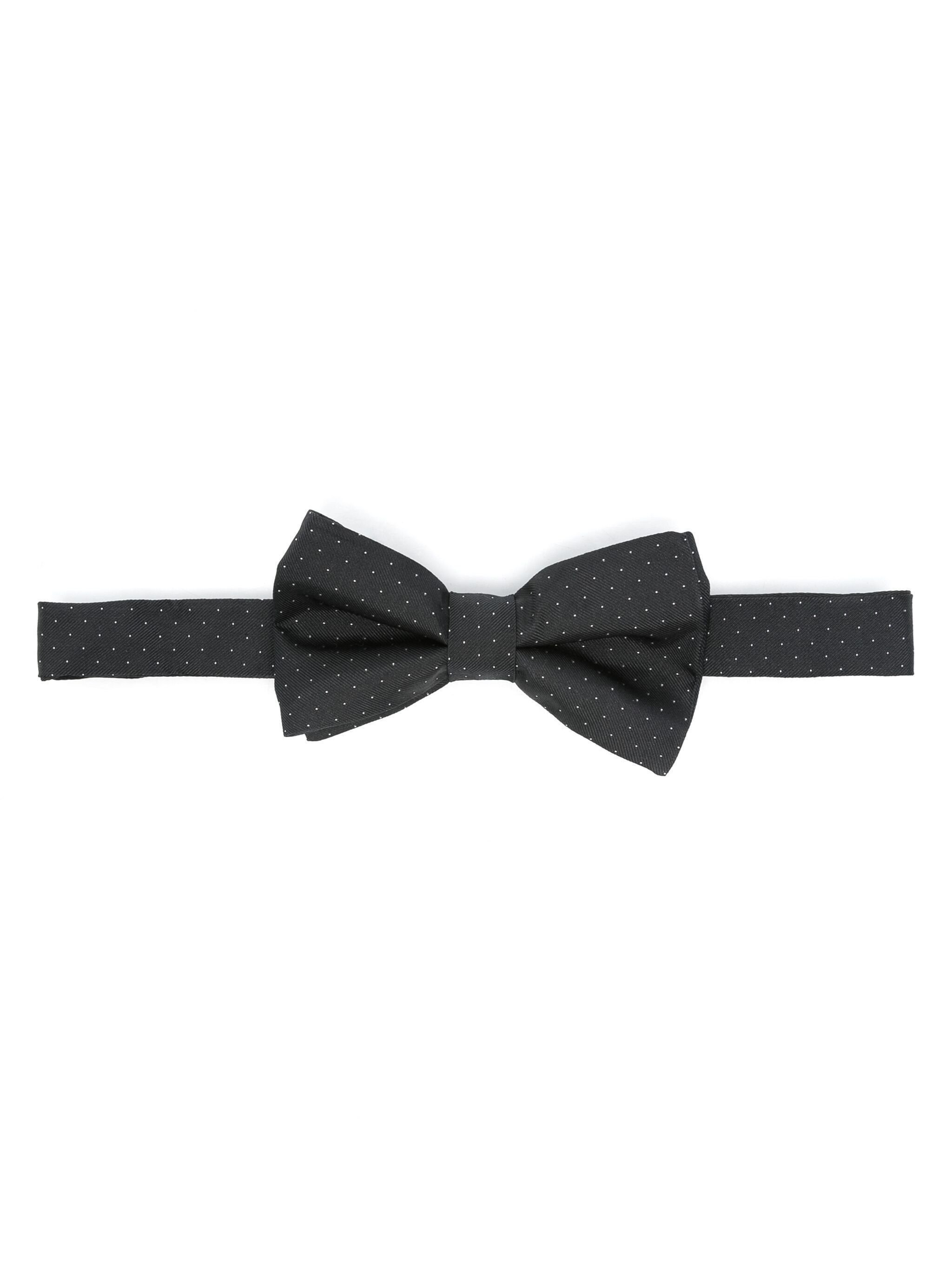 Paul Smith Men Bowtie Micro Dots In Black  