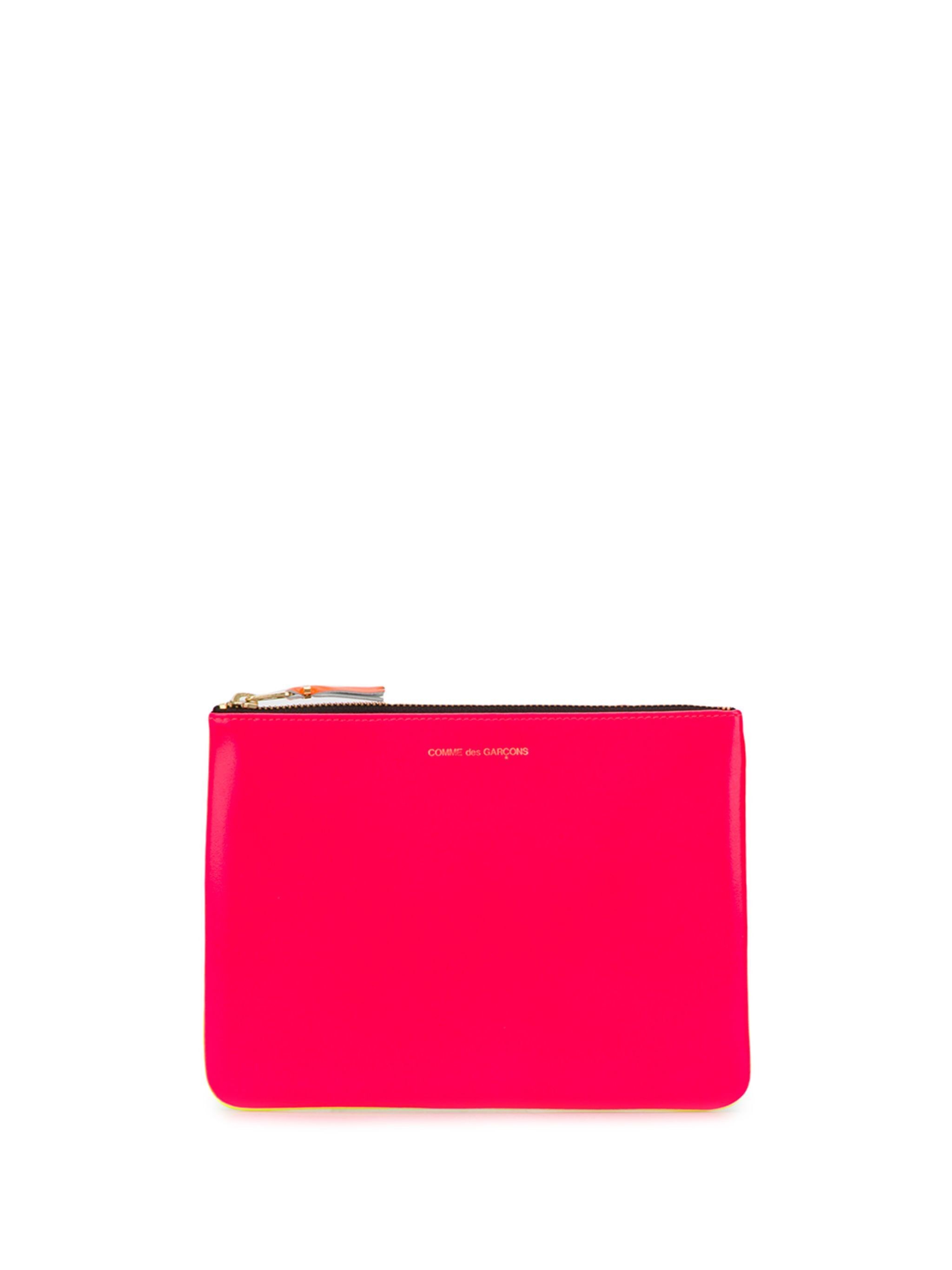 Comme Des Garçons Super Fluo Leather Line Wallet By Comme Des G