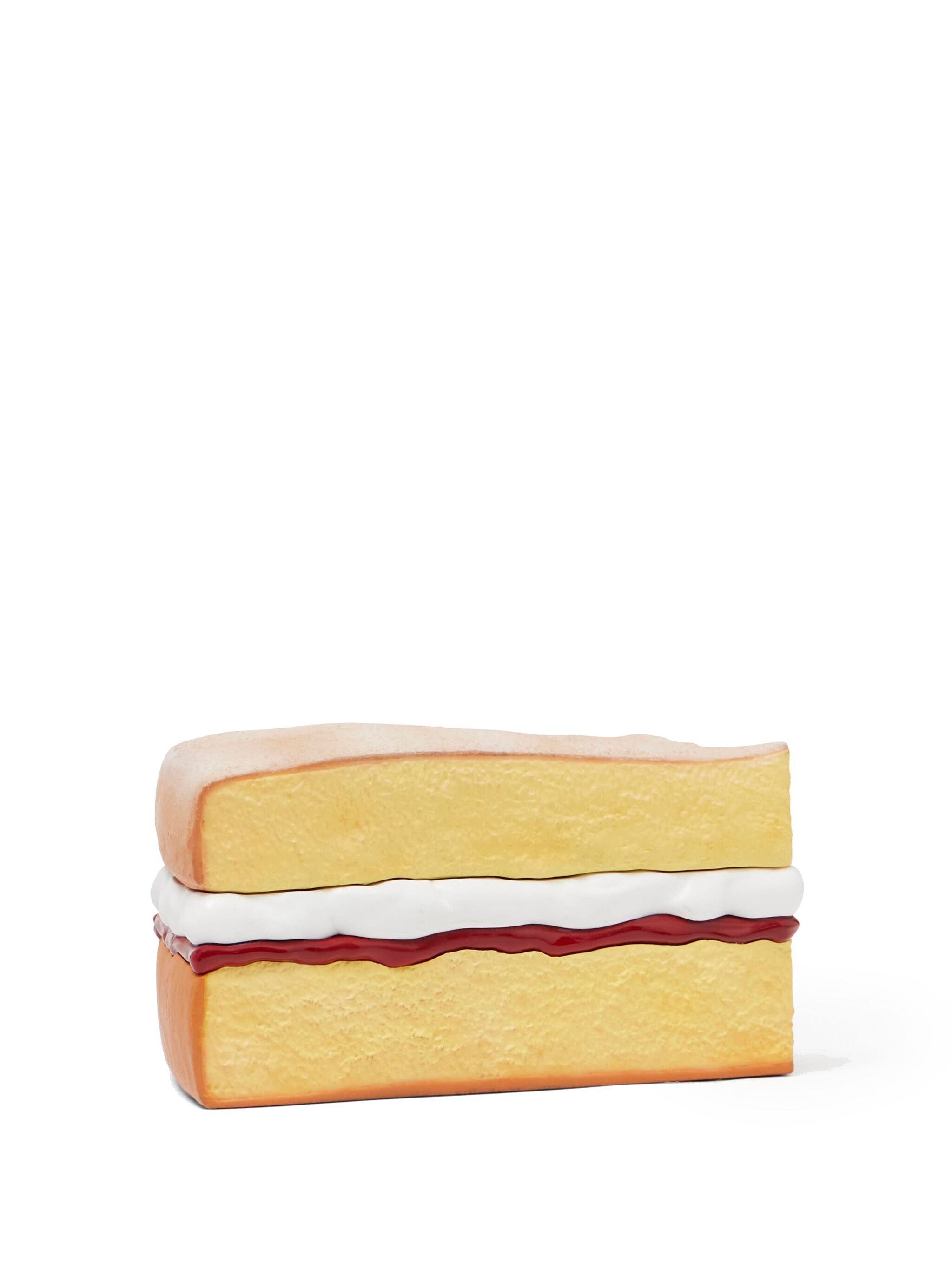 Jw Anderson J. W. Anderson Victoria Sponge' Multicolor Clutch In Beige