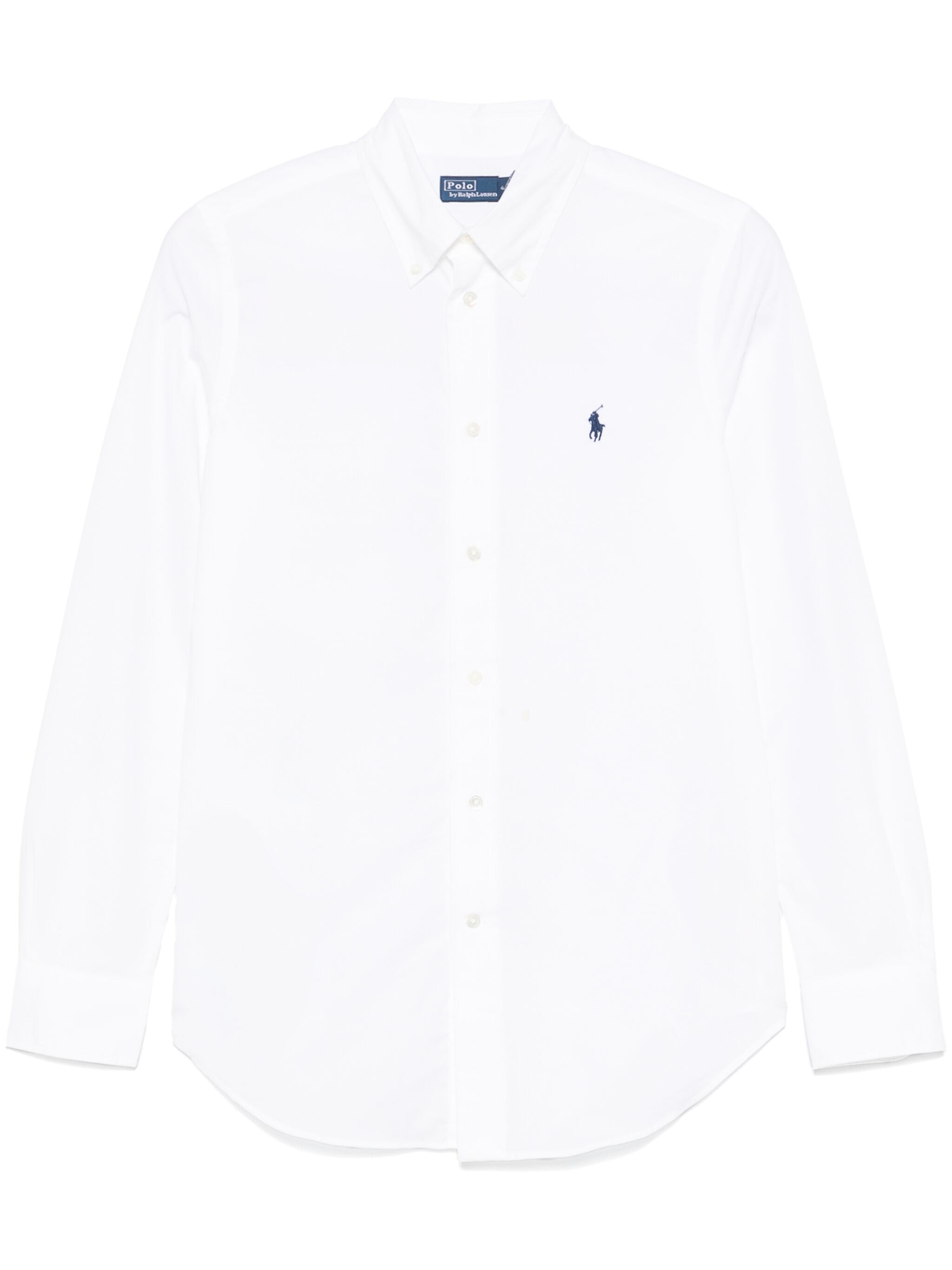 Polo Ralph Lauren Classic Long Sleeves Button Front Shirt Clothing In White