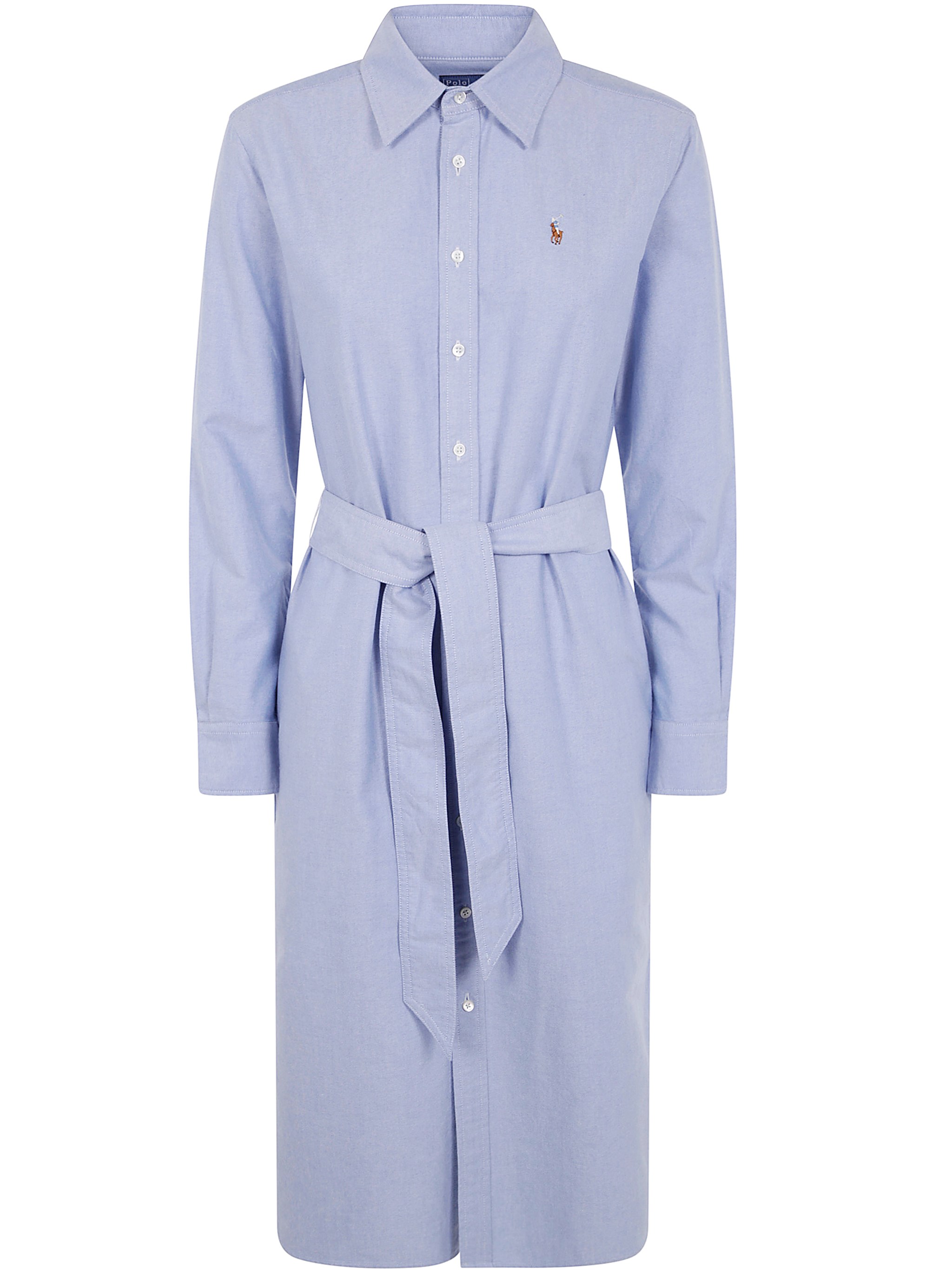 POLO RALPH LAUREN CORY LONG SLEEVE DAY DRESS