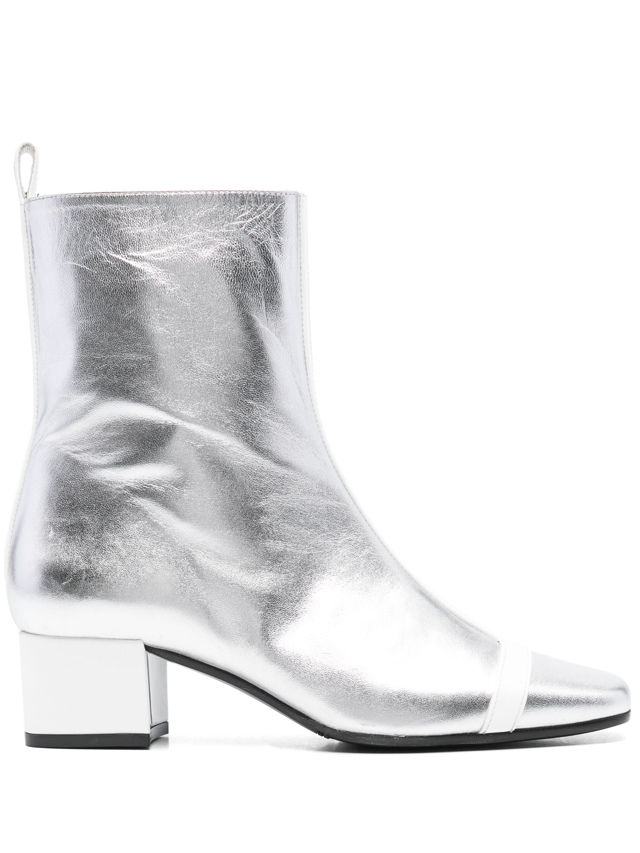 Carel Paris Botas - Plata In Metallic