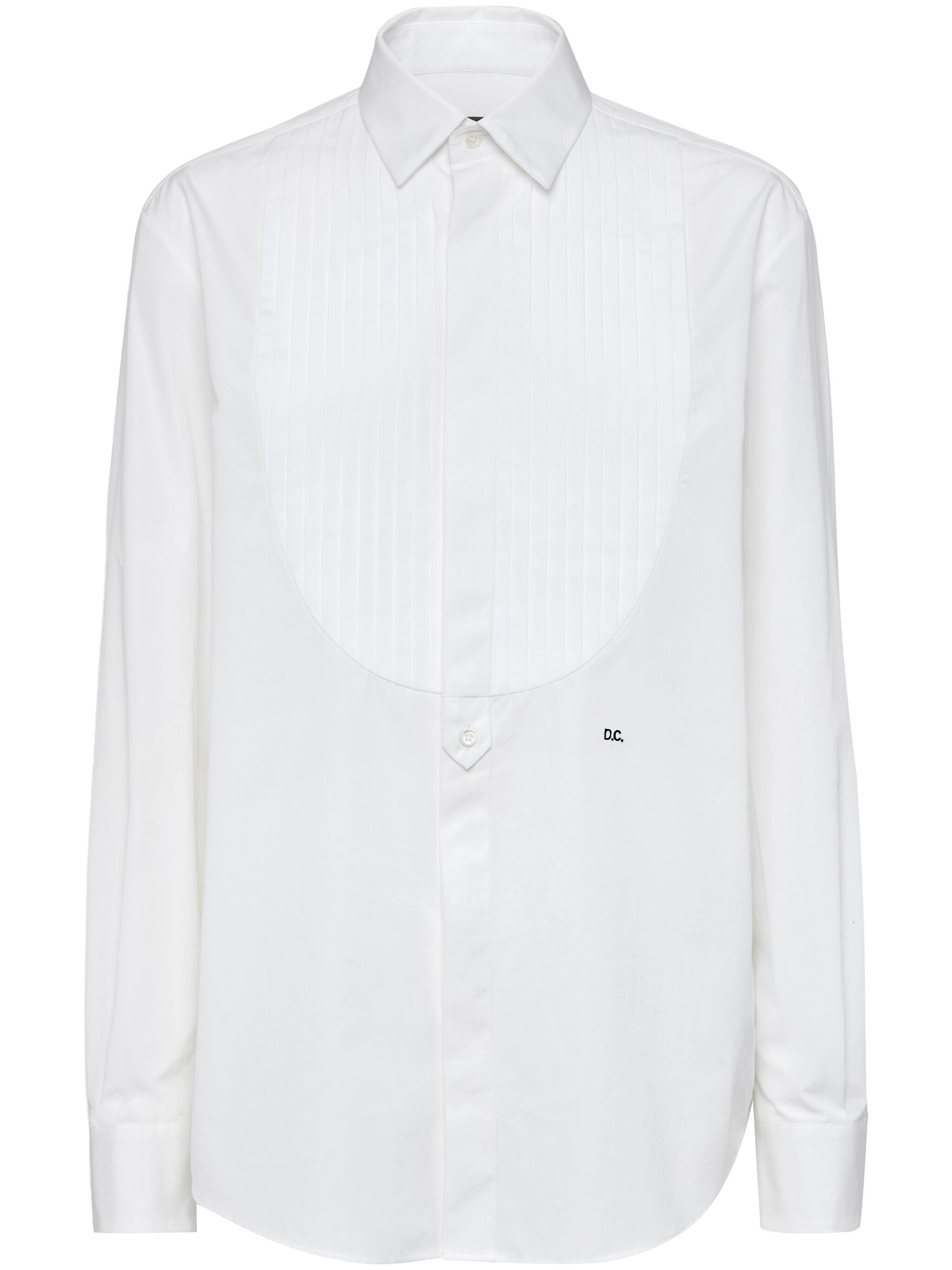 Dsquared2 Elegant Tuxedo Shirt For Women In White