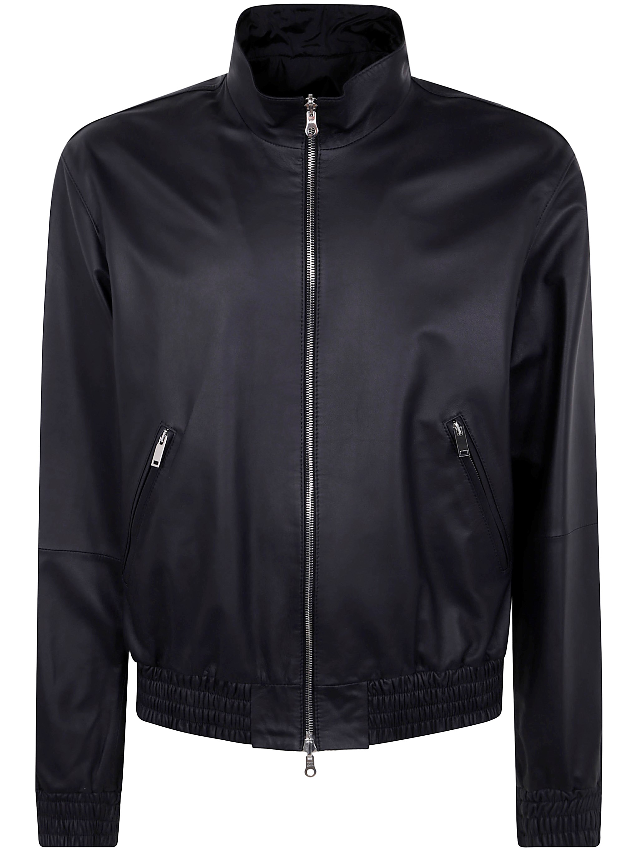 DESA Leather Reversible Bomber Jacket By Desa