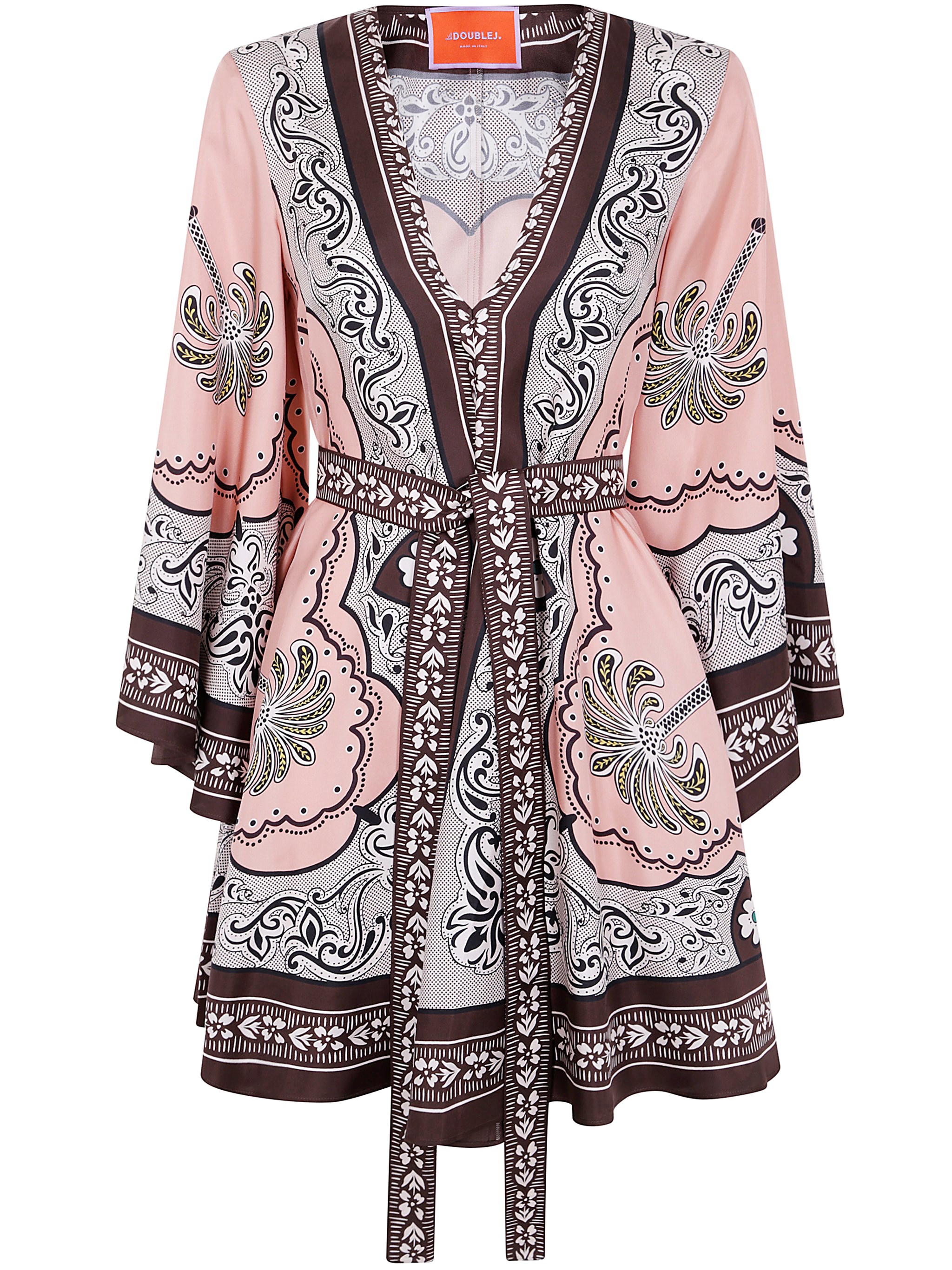 La Doublej La Double J Magnificent Mini Dress In Pink