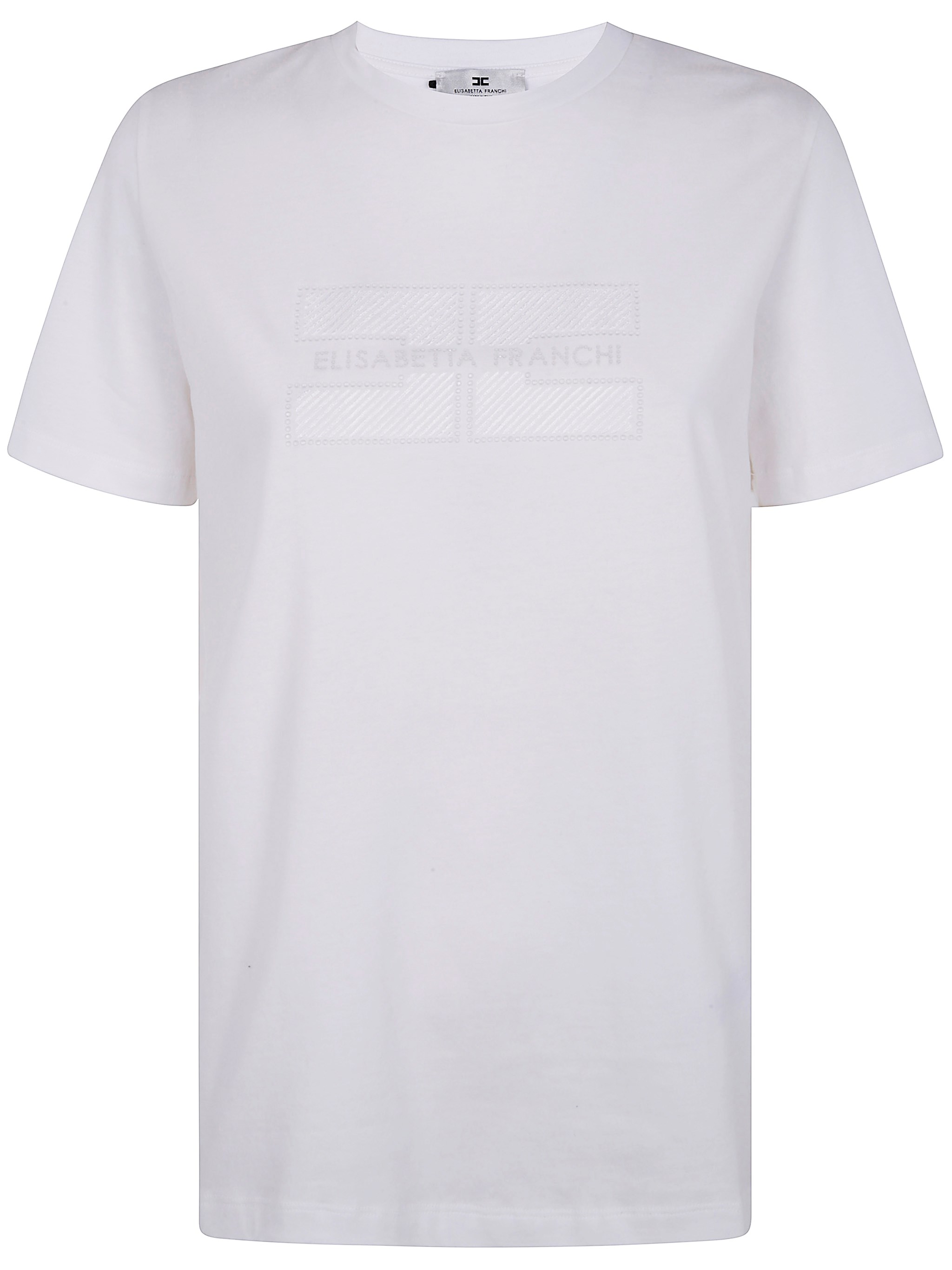 Elisabetta Franchi Classic T-shirt In White