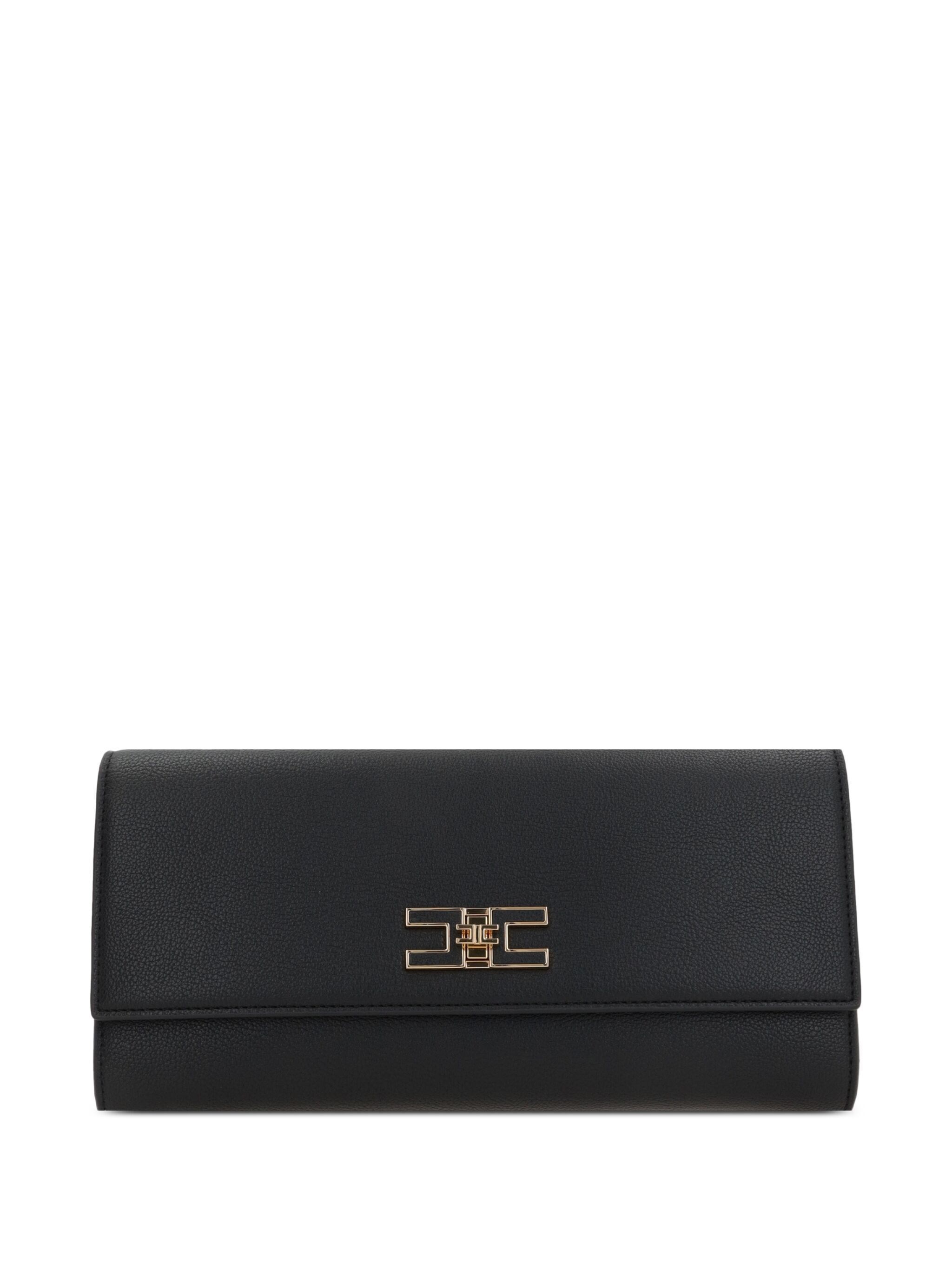 Elisabetta Franchi Clutch Bag In Black  