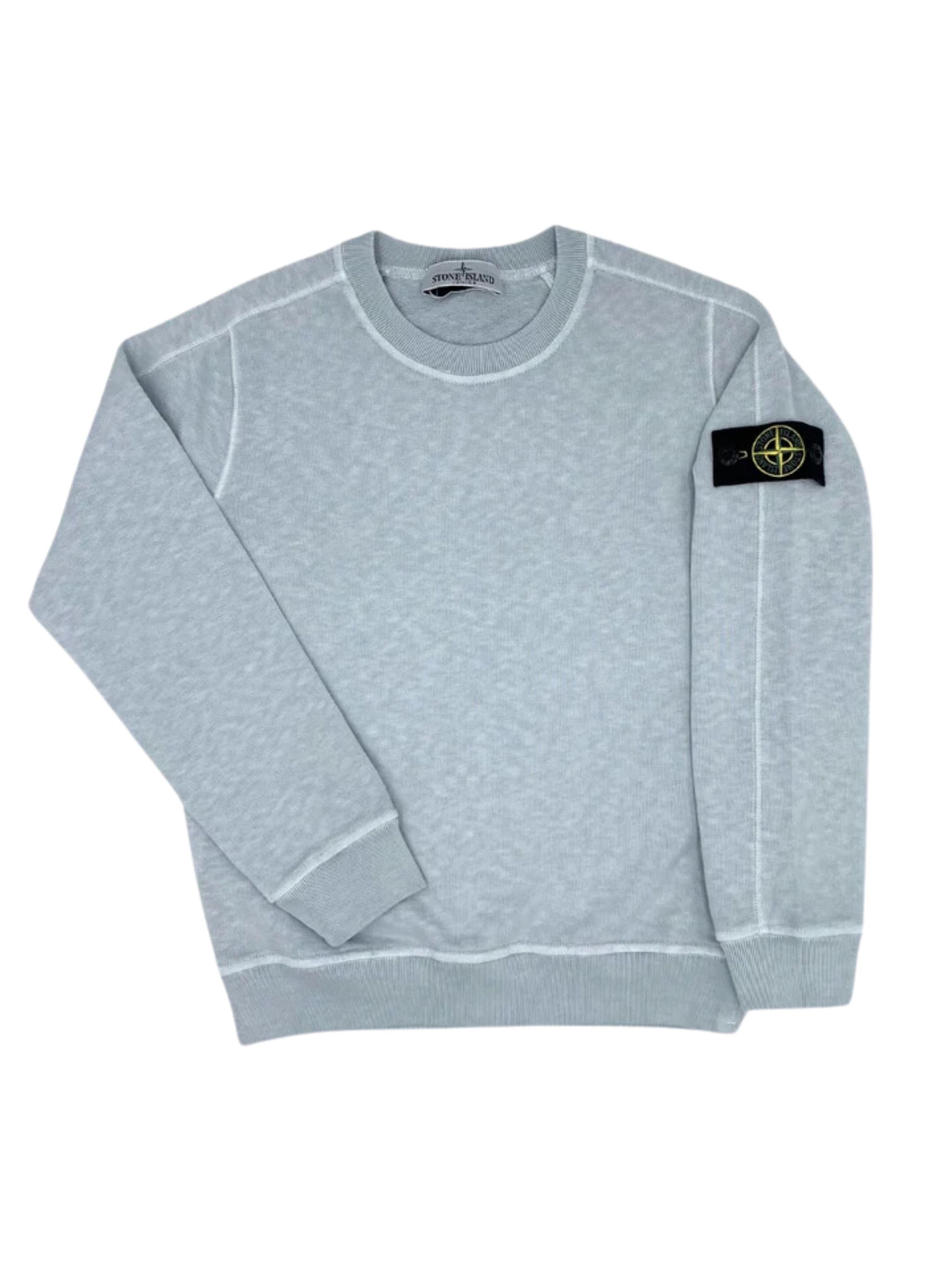 Stone Island Hoodie Junior In Blue