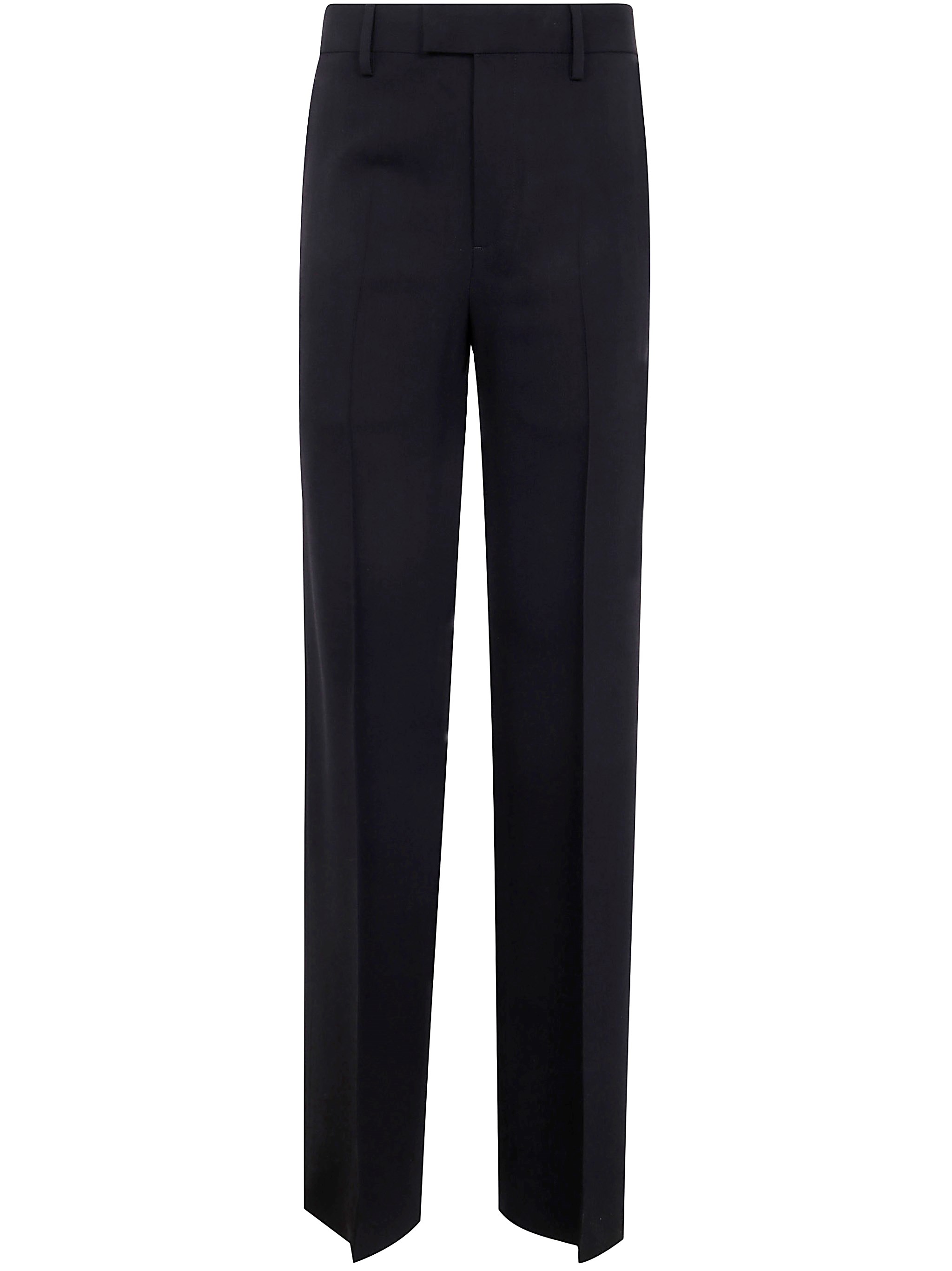 Ann Demeulemeester Maaike Crepe Flared Pants In Black