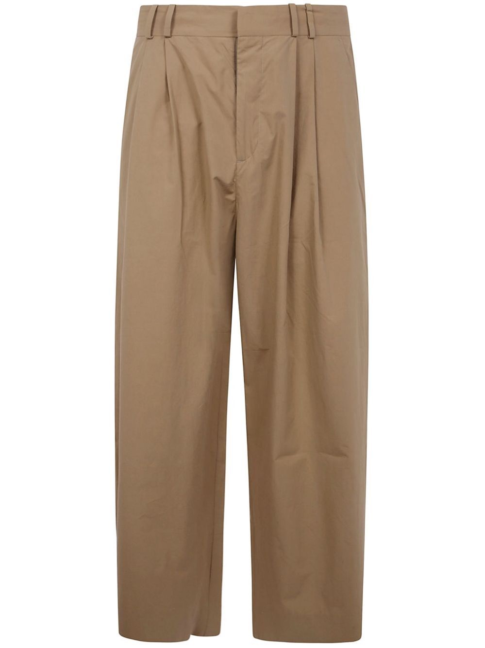 Studio Nicholson Double Pleat Volume Pant In Beige