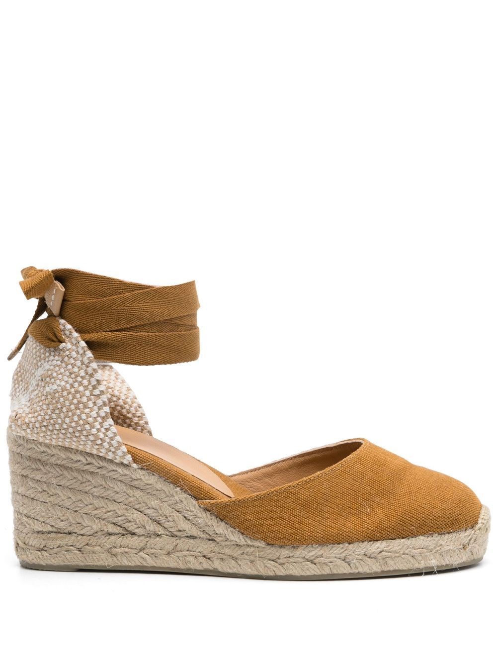 Castaã±er Carina Espadrille By Castaner In Yellow