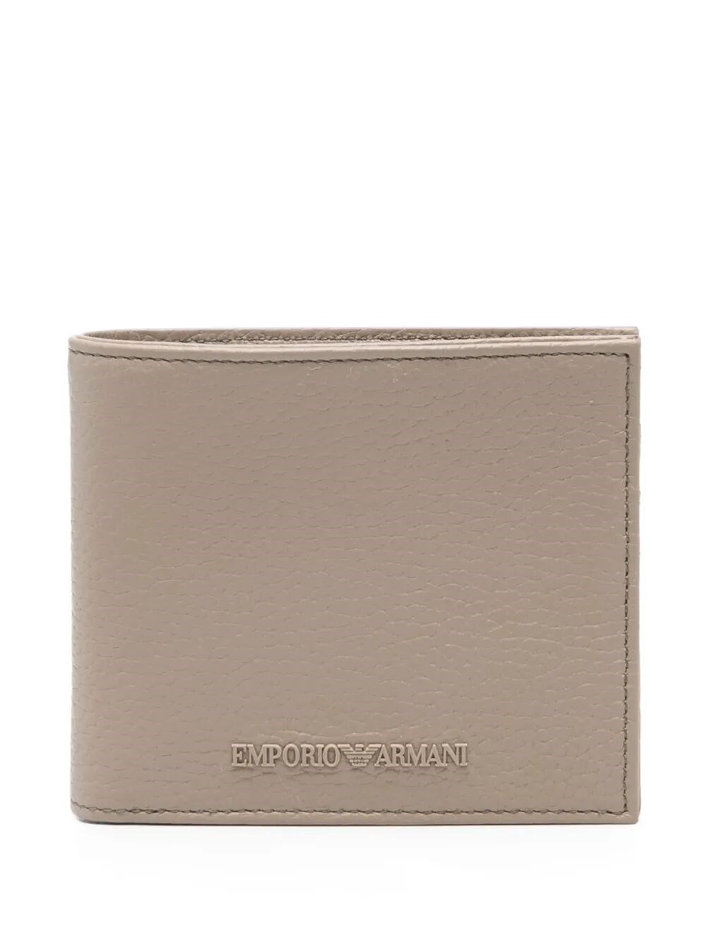 Emporio Armani Bi-fold Wallet In Gray
