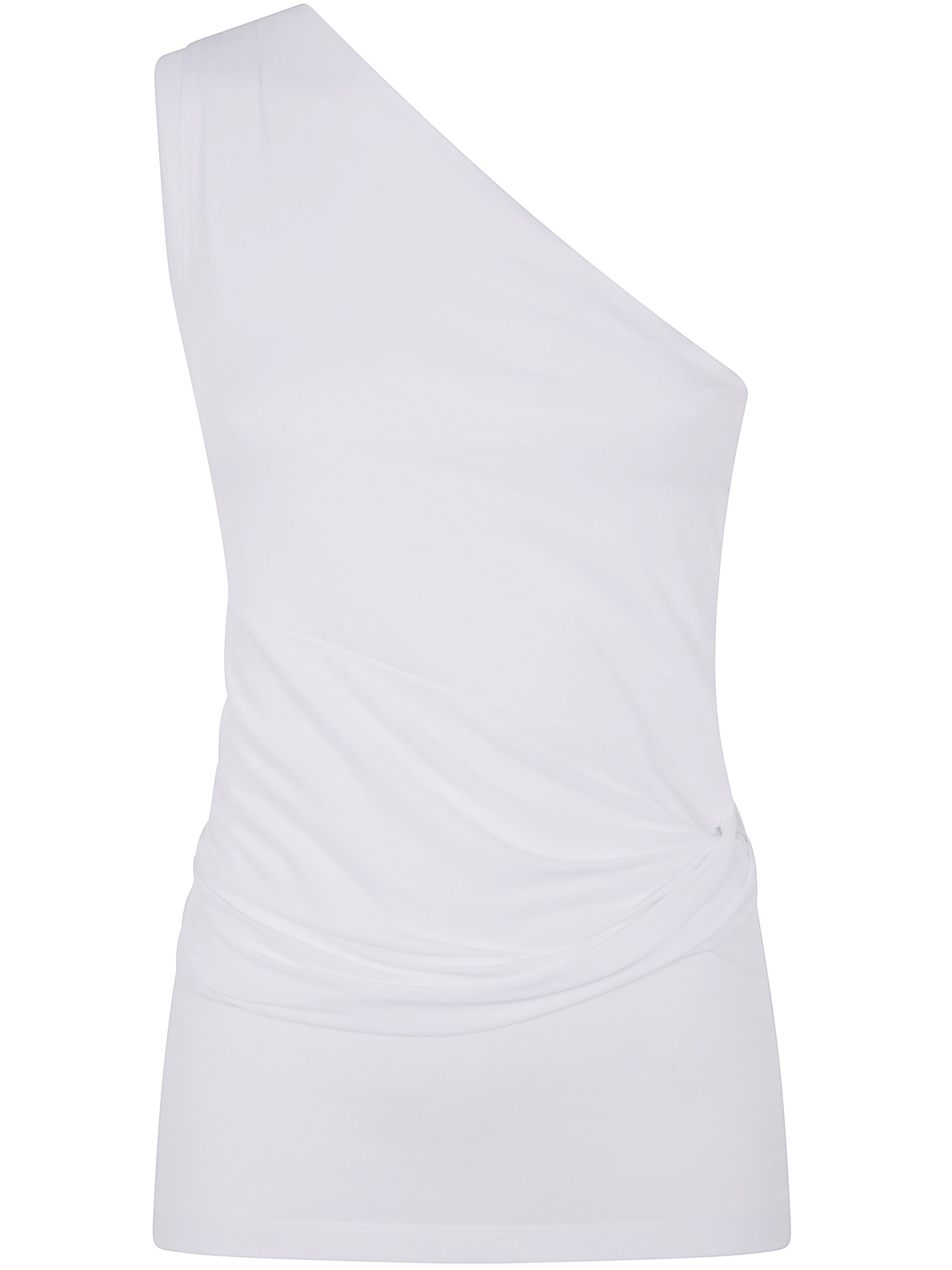 Patou One Shoulder Top In White